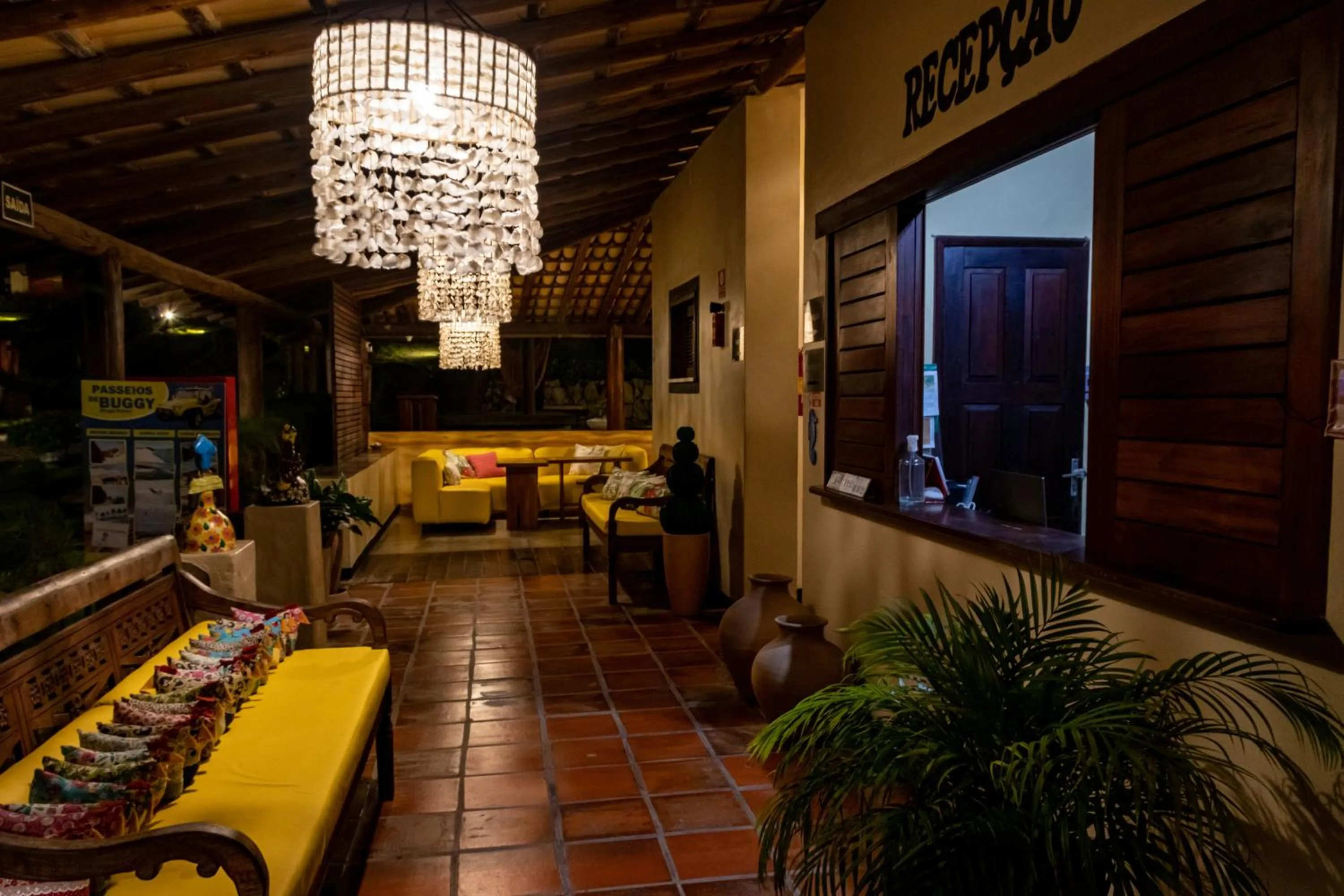 Lobby or reception in Hotel Villaggio Tudo Bom