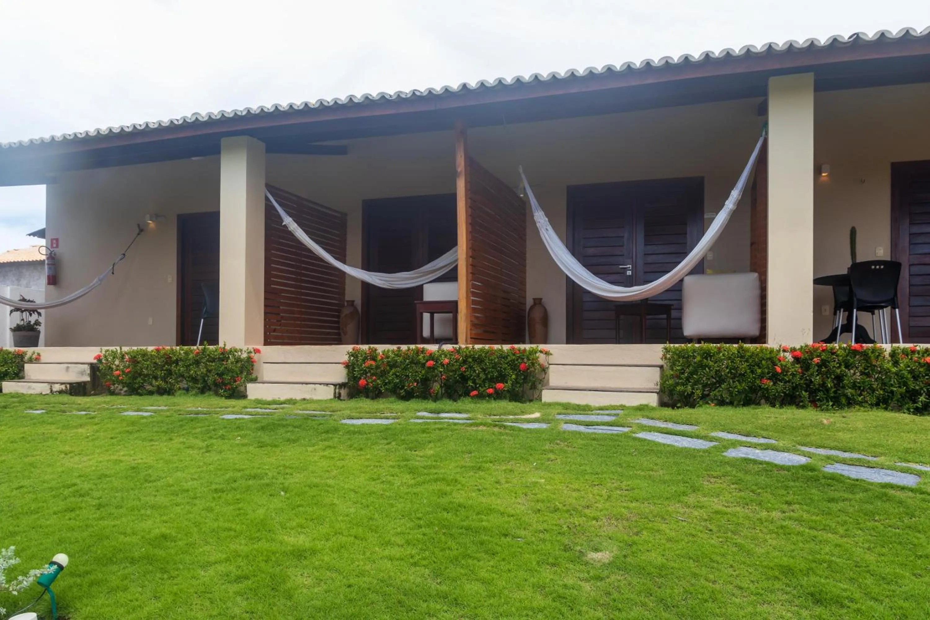 Patio in Hotel Villaggio Tudo Bom