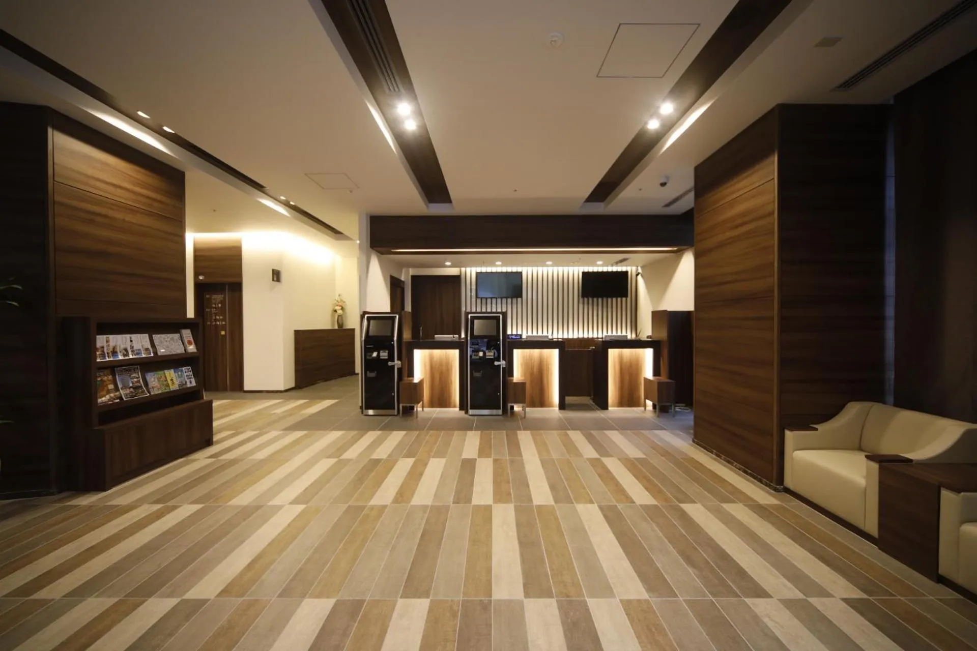 Lobby or reception in Dormy Inn Oita