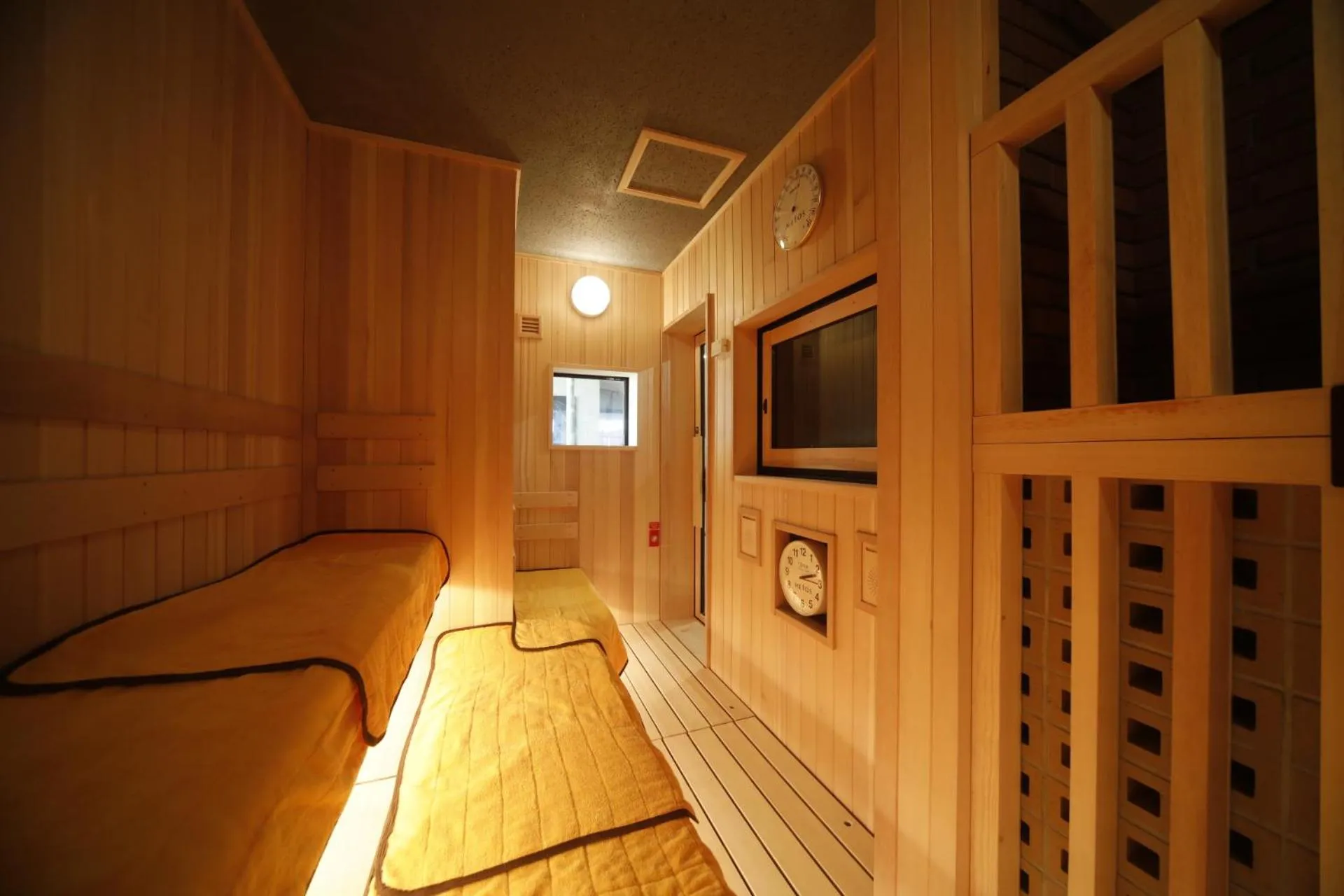 Sauna in Dormy Inn Oita