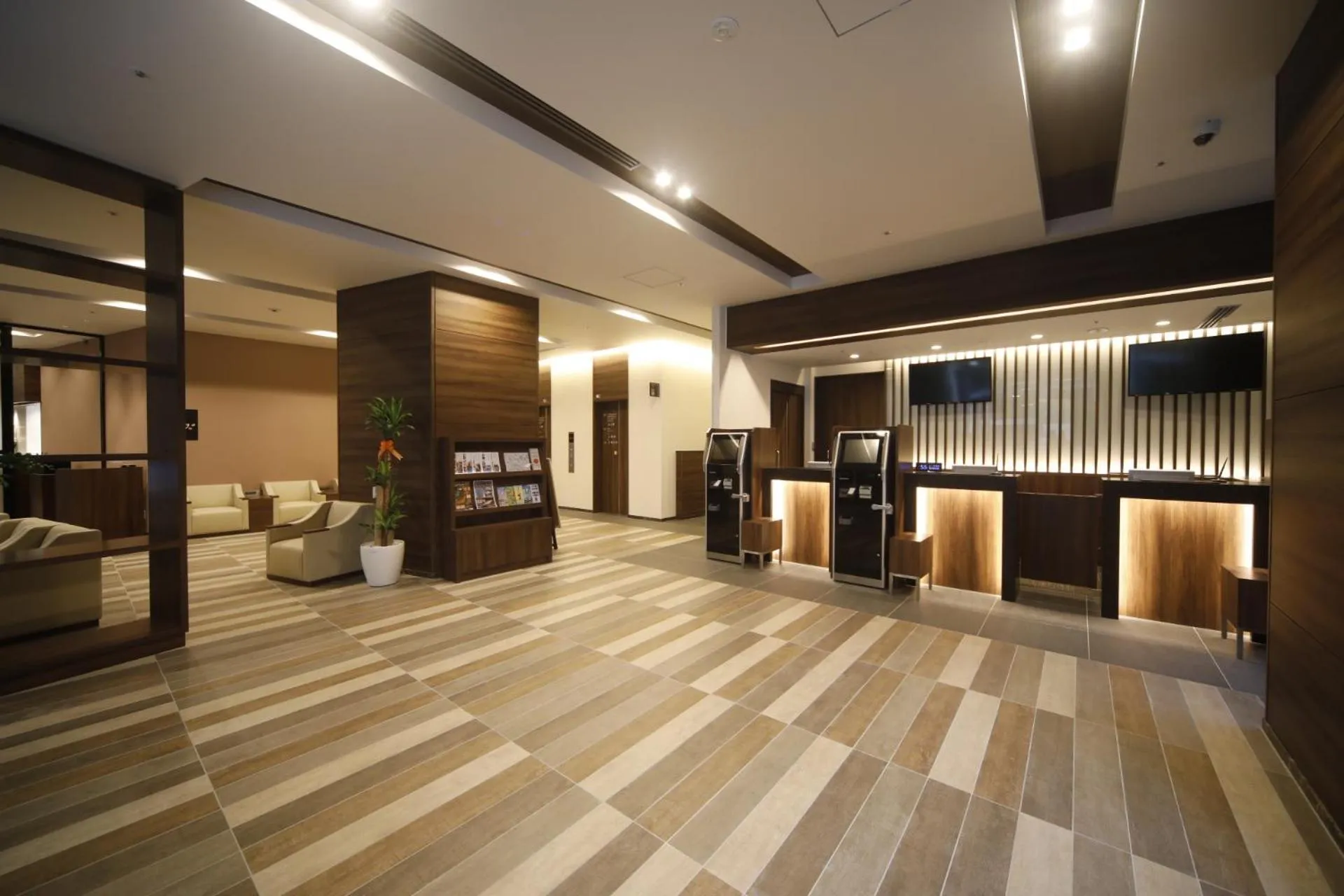 Lobby or reception in Dormy Inn Oita