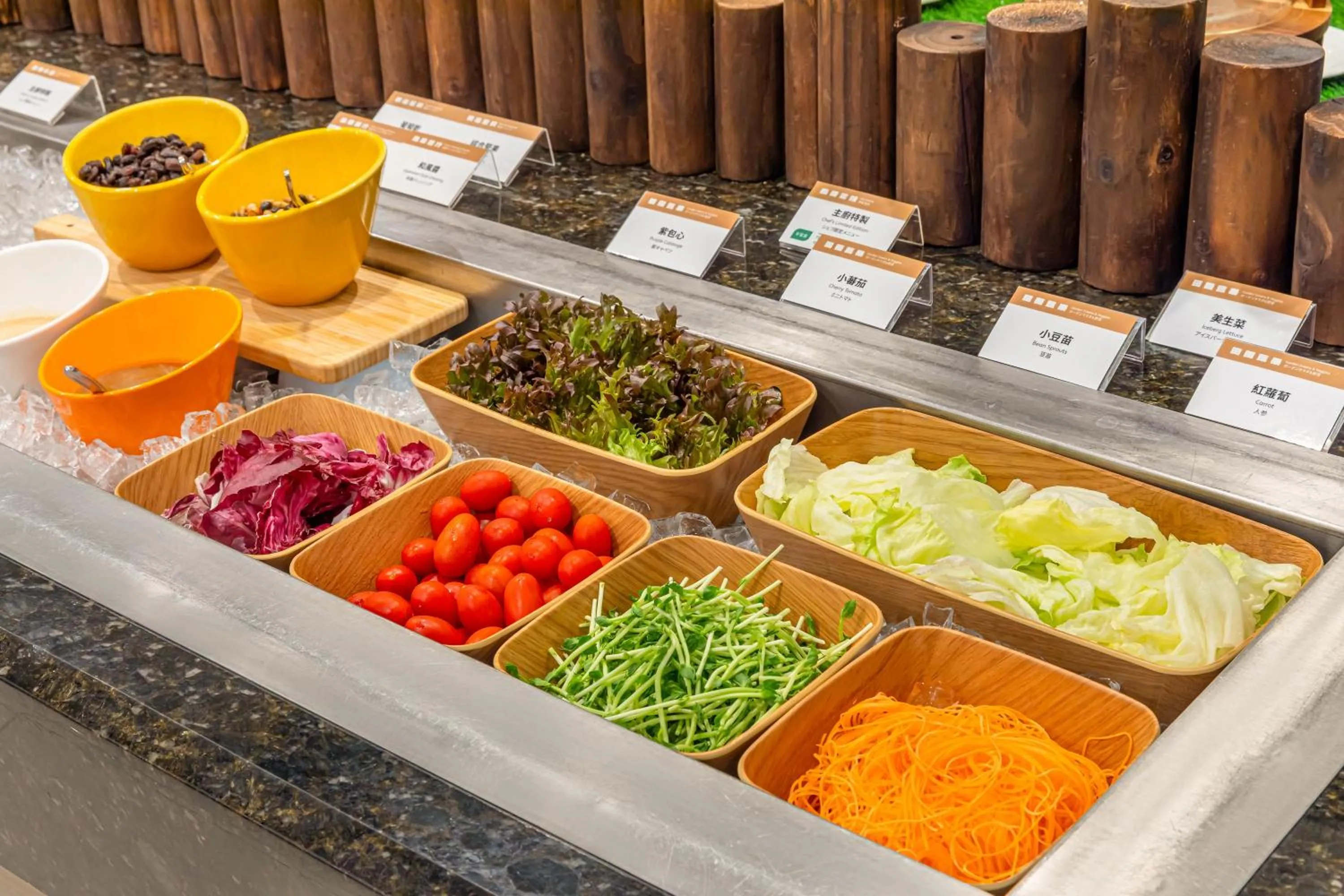 Buffet breakfast in CHECK inn Taichung Ziyou