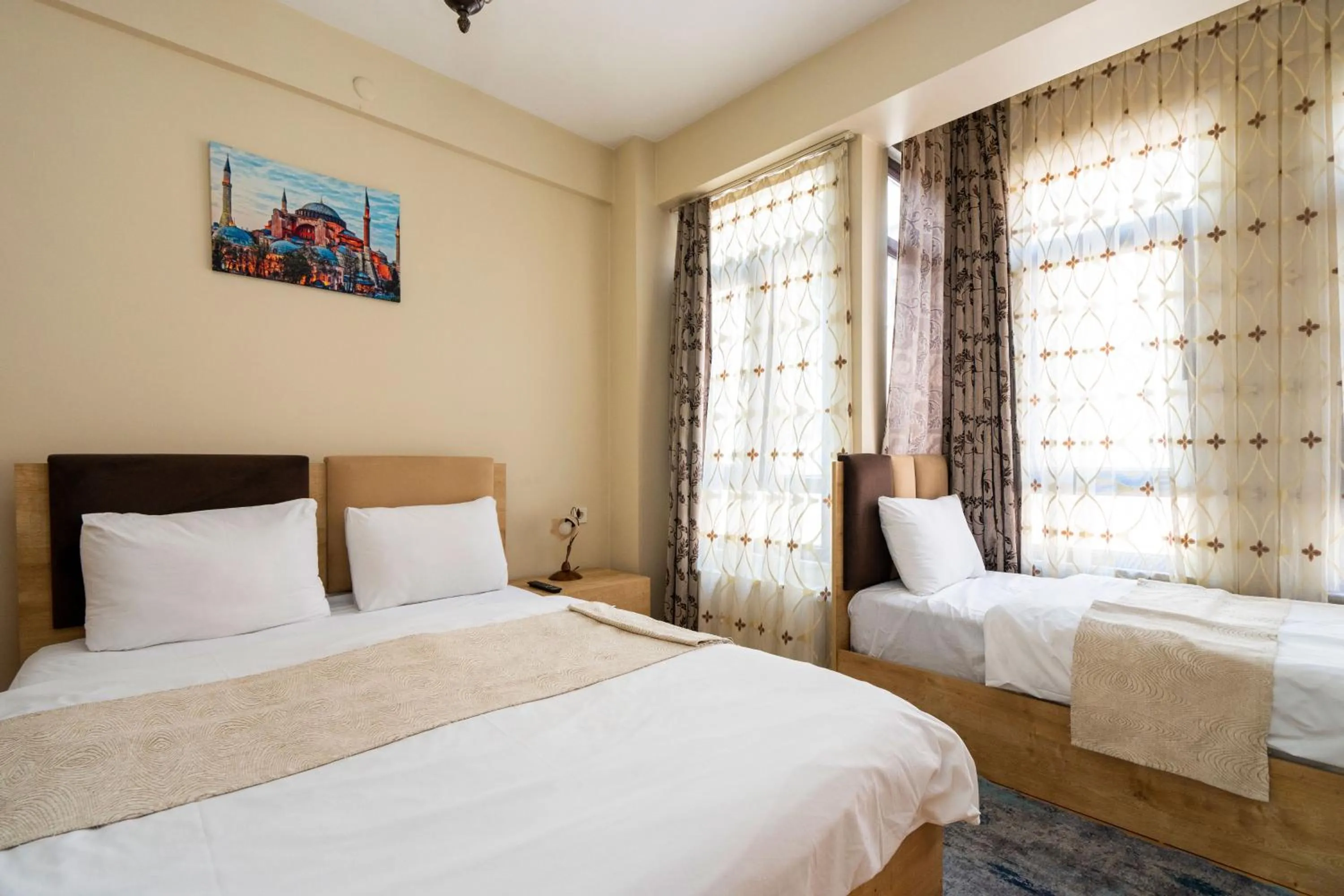 Bed in Gedikpasa Konagi Hotel