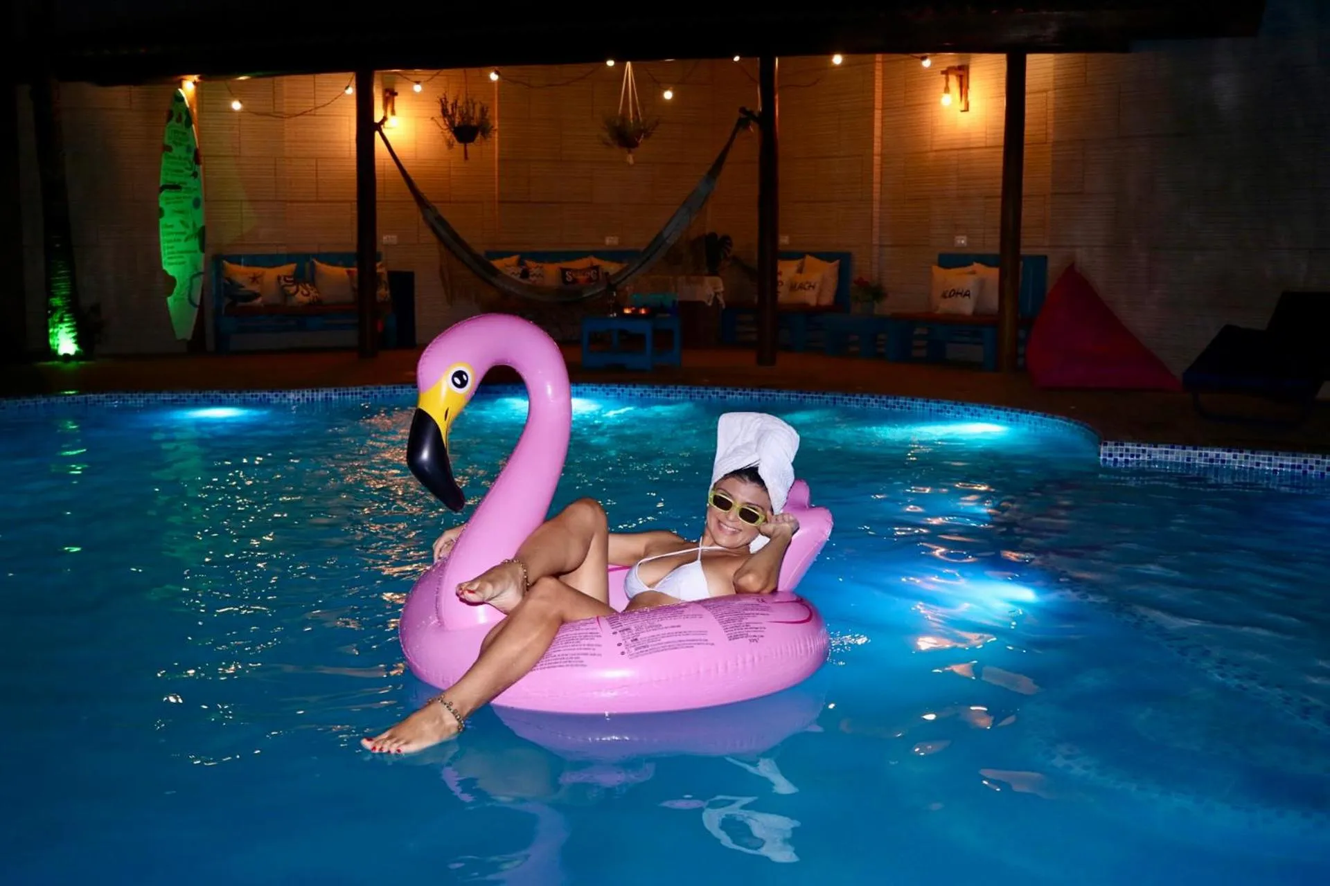 Swimming pool in Hotel e Pousada Cumbuco Guesthouse