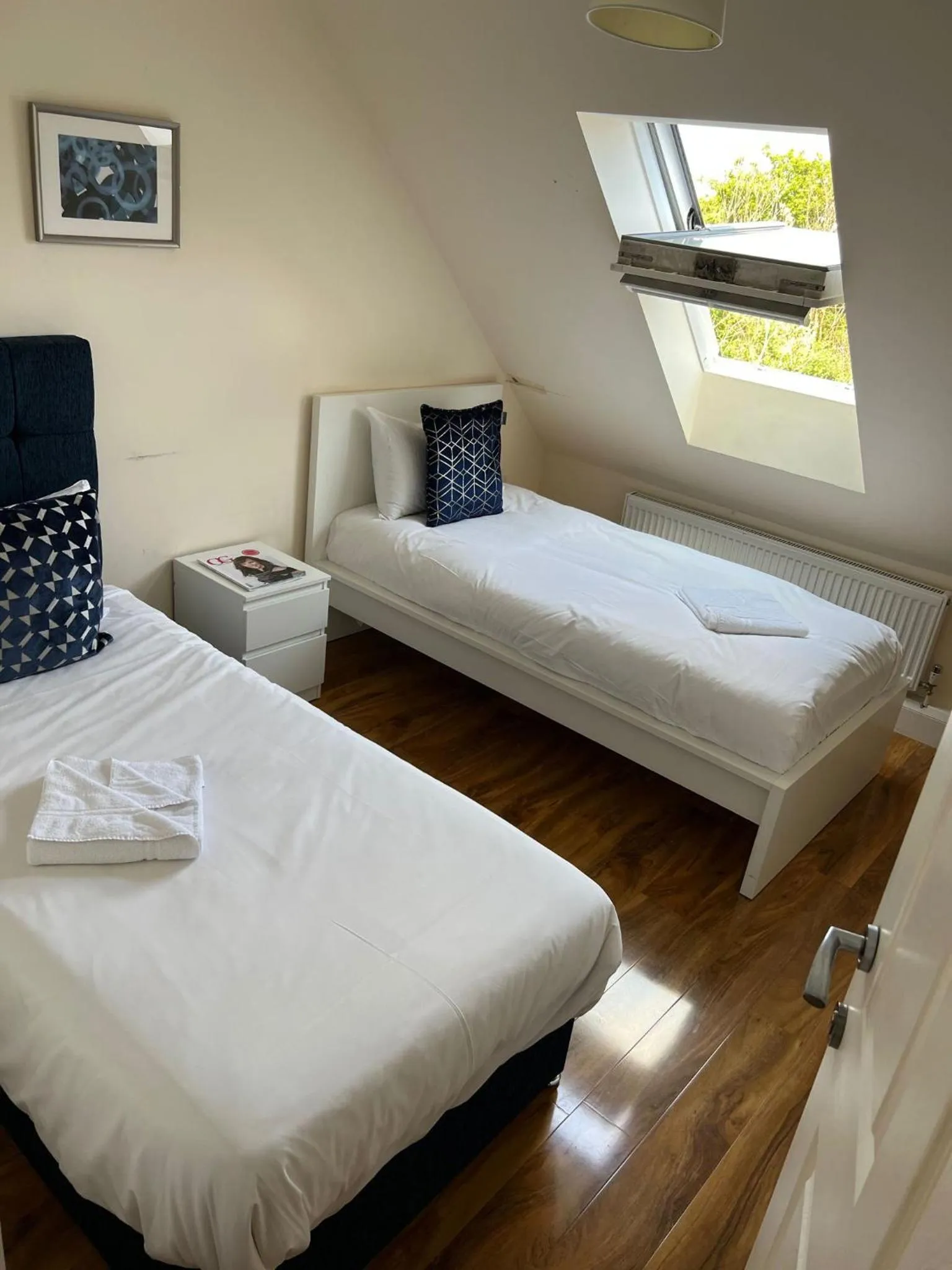 Bed in RC Airport Rooms