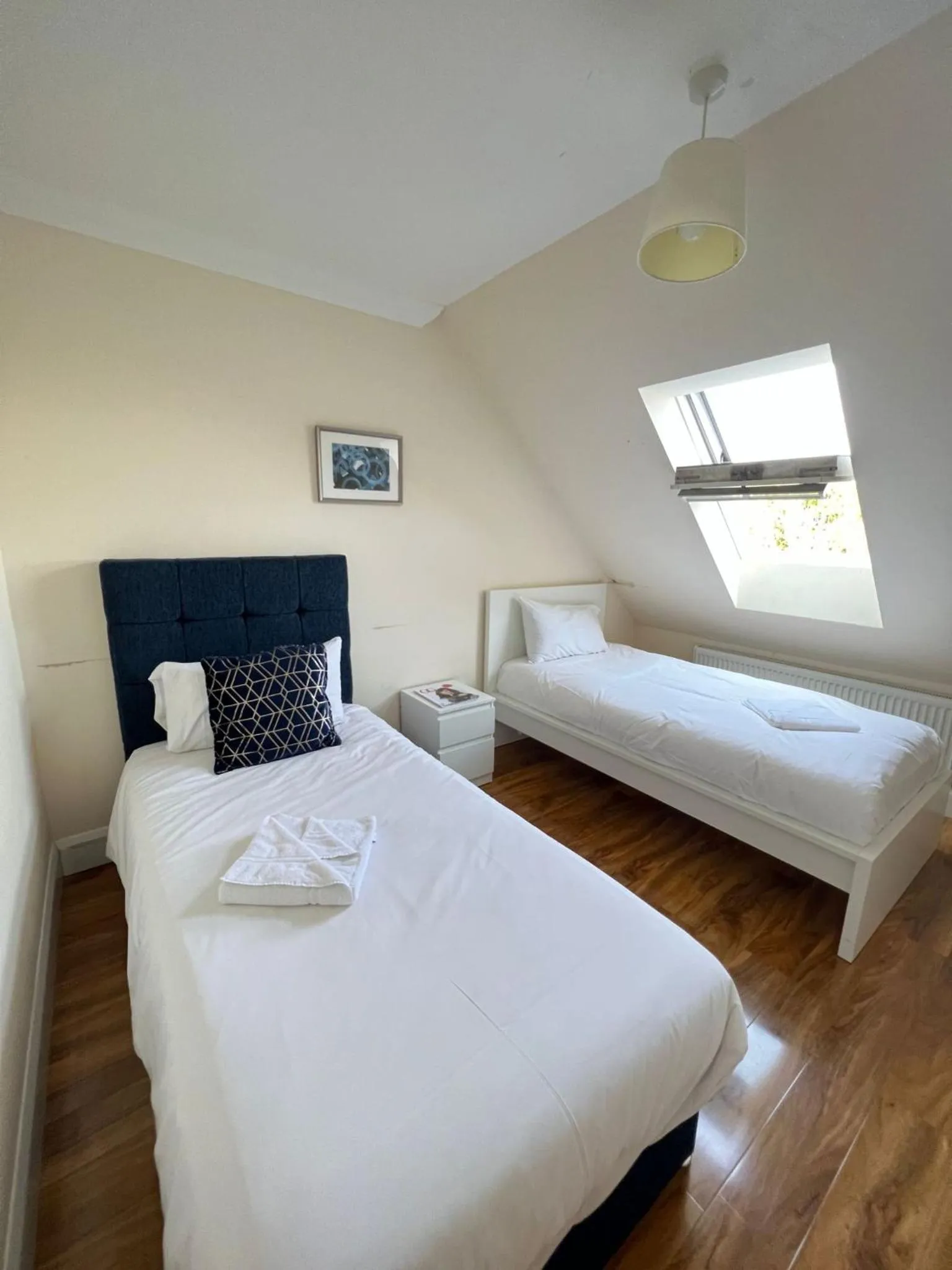 Bed in RC Airport Rooms