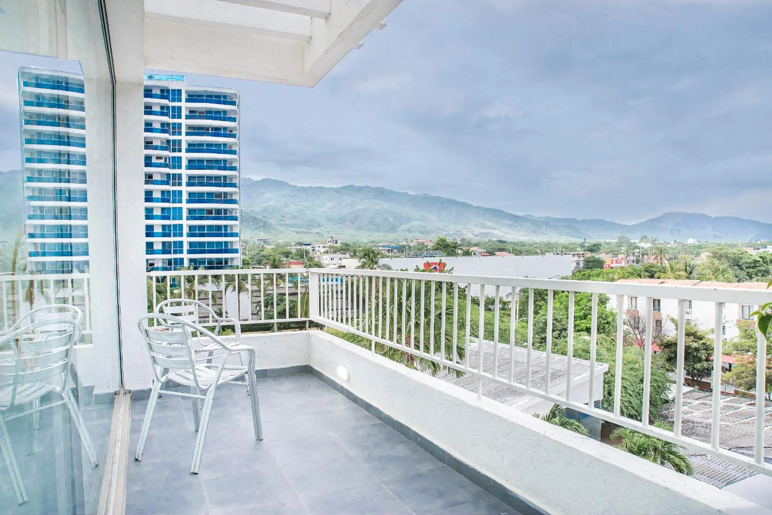 Balcony/Terrace in Hotel Santorini Resort