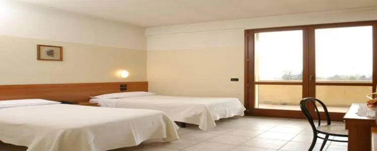 Bed in Hotel Fattori