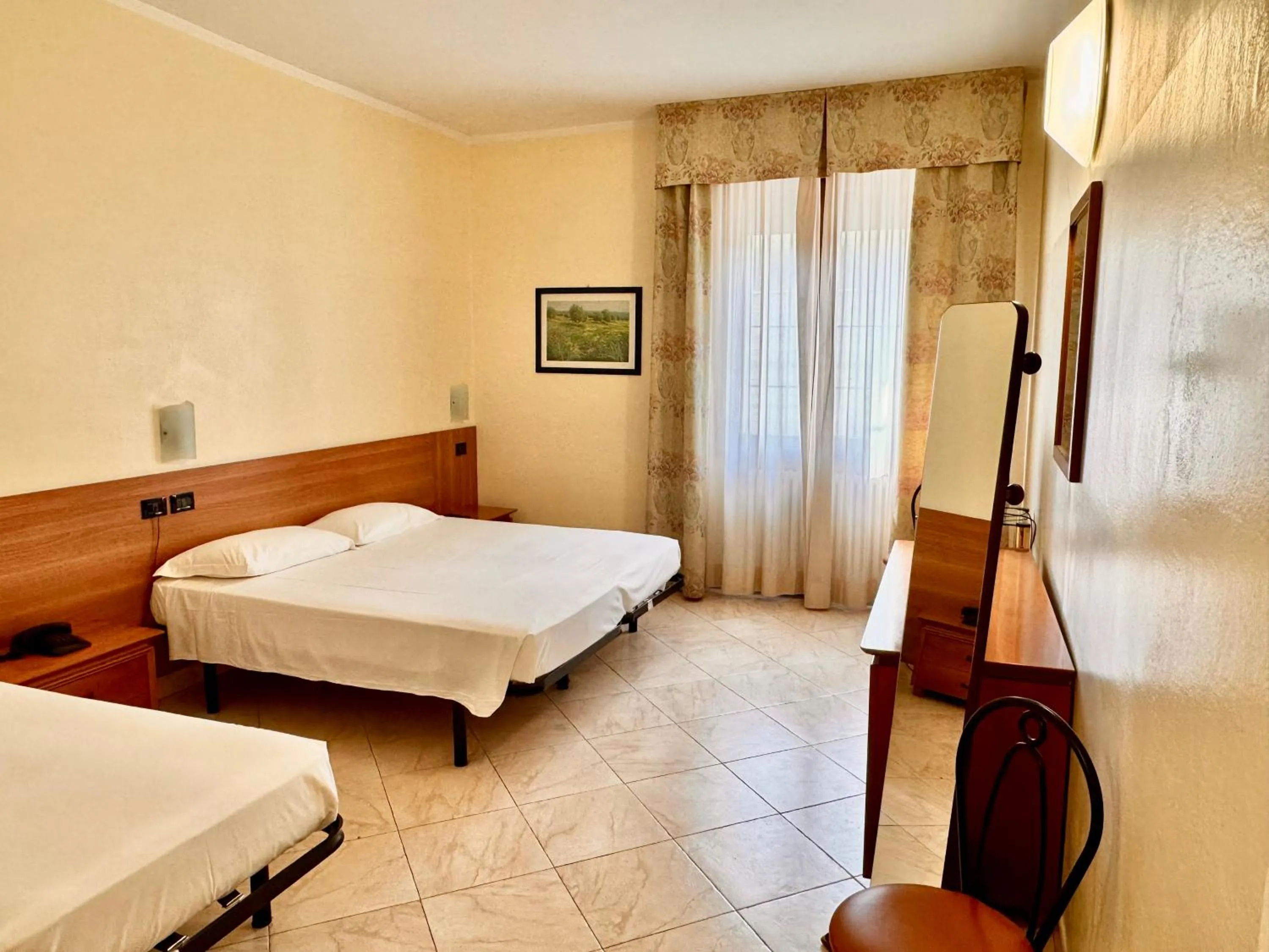 Bed in Hotel Fattori