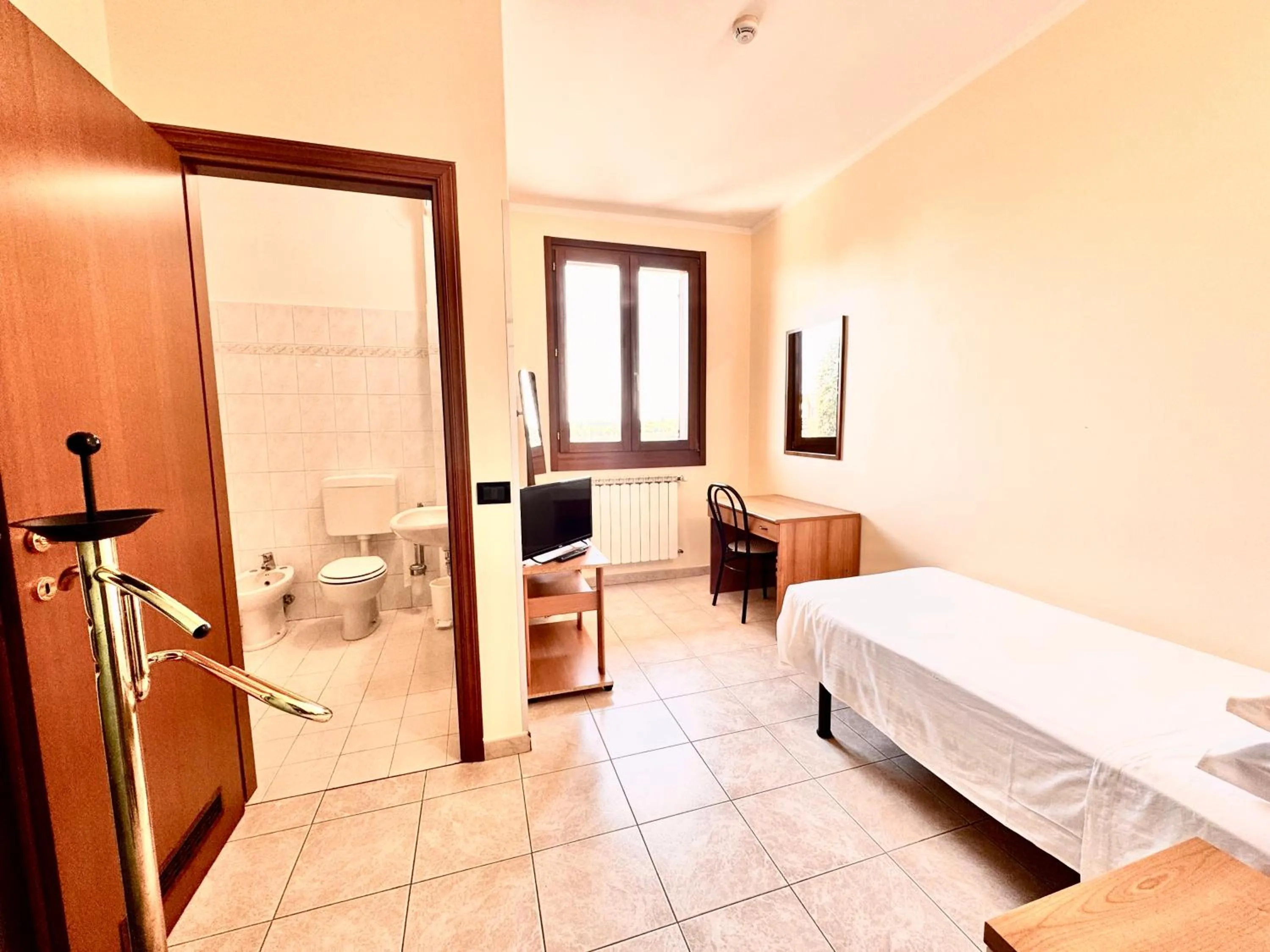 Bed in Hotel Fattori