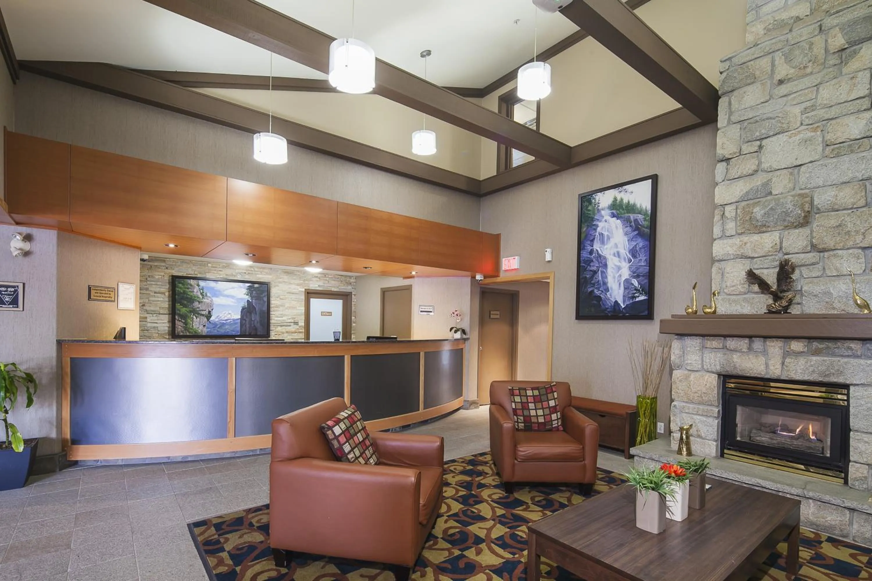 Lobby or reception in Mountain Retreat