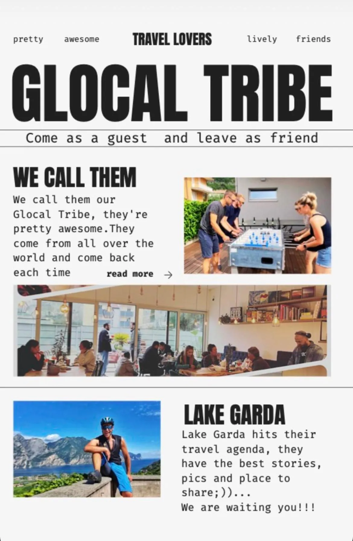 Activities in Glocal Torbole