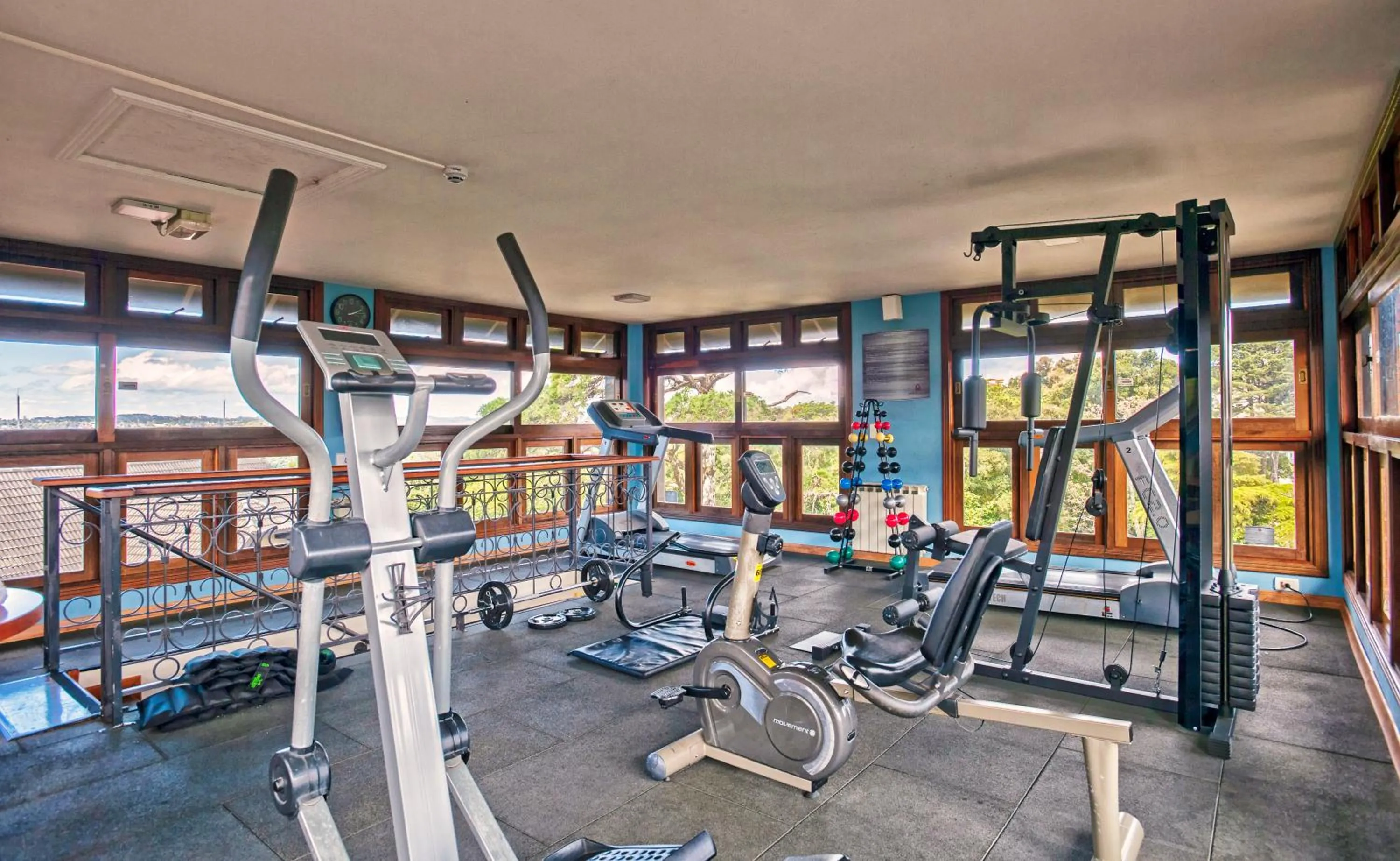 Fitness centre/facilities in Hotel Recanto da Serra