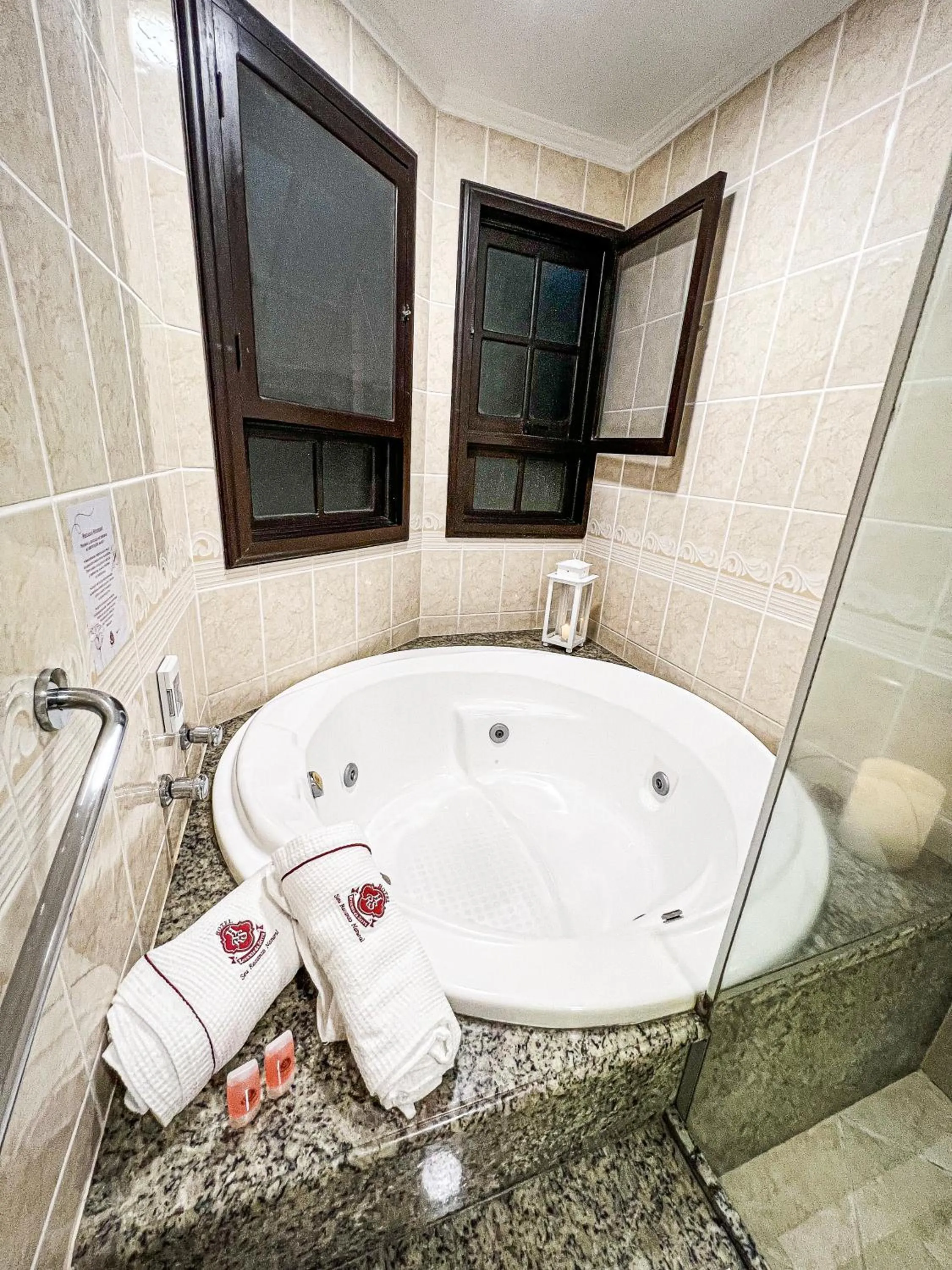 Bath in Hotel Recanto da Serra