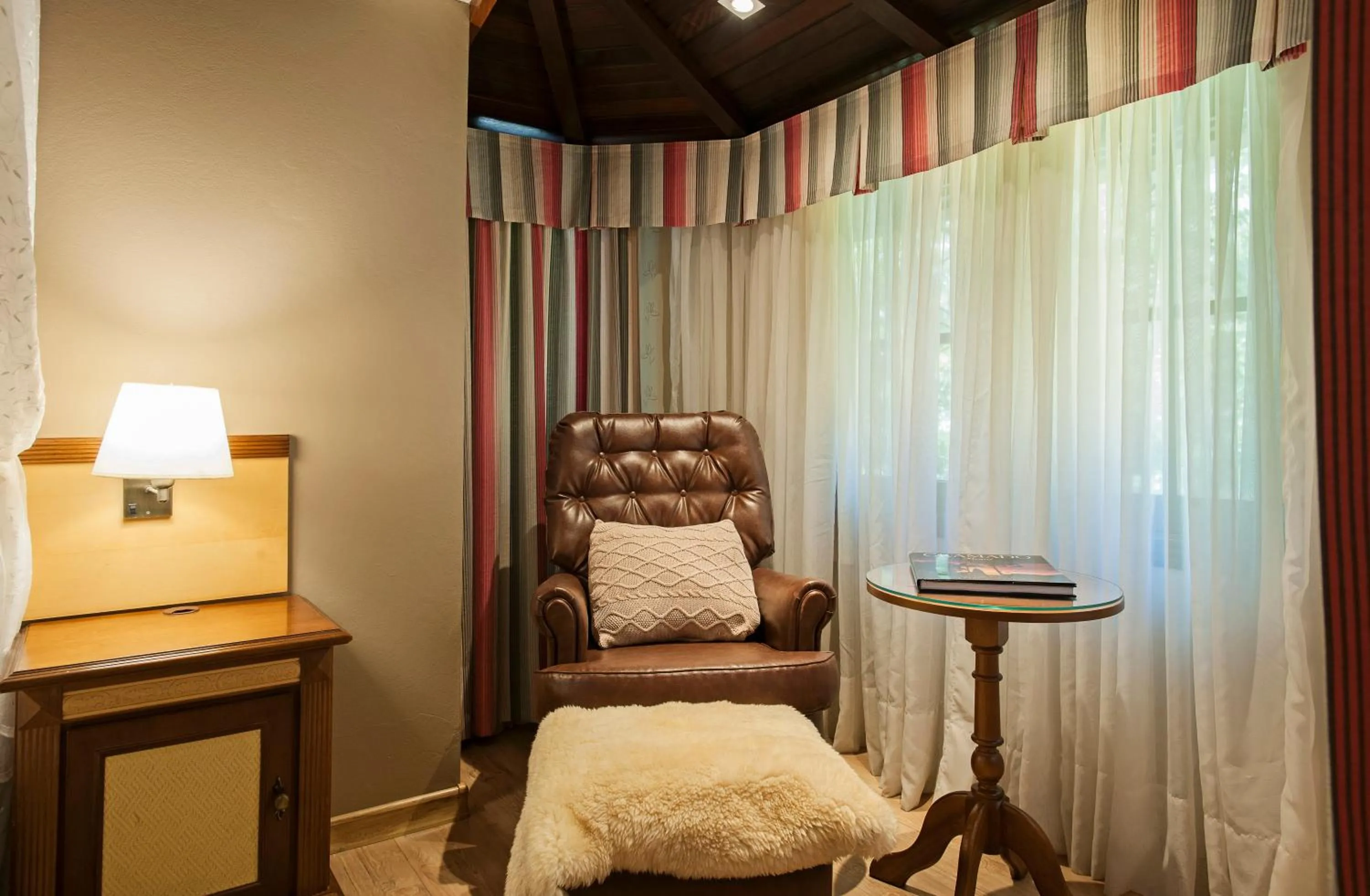 Seating area in Hotel Recanto da Serra