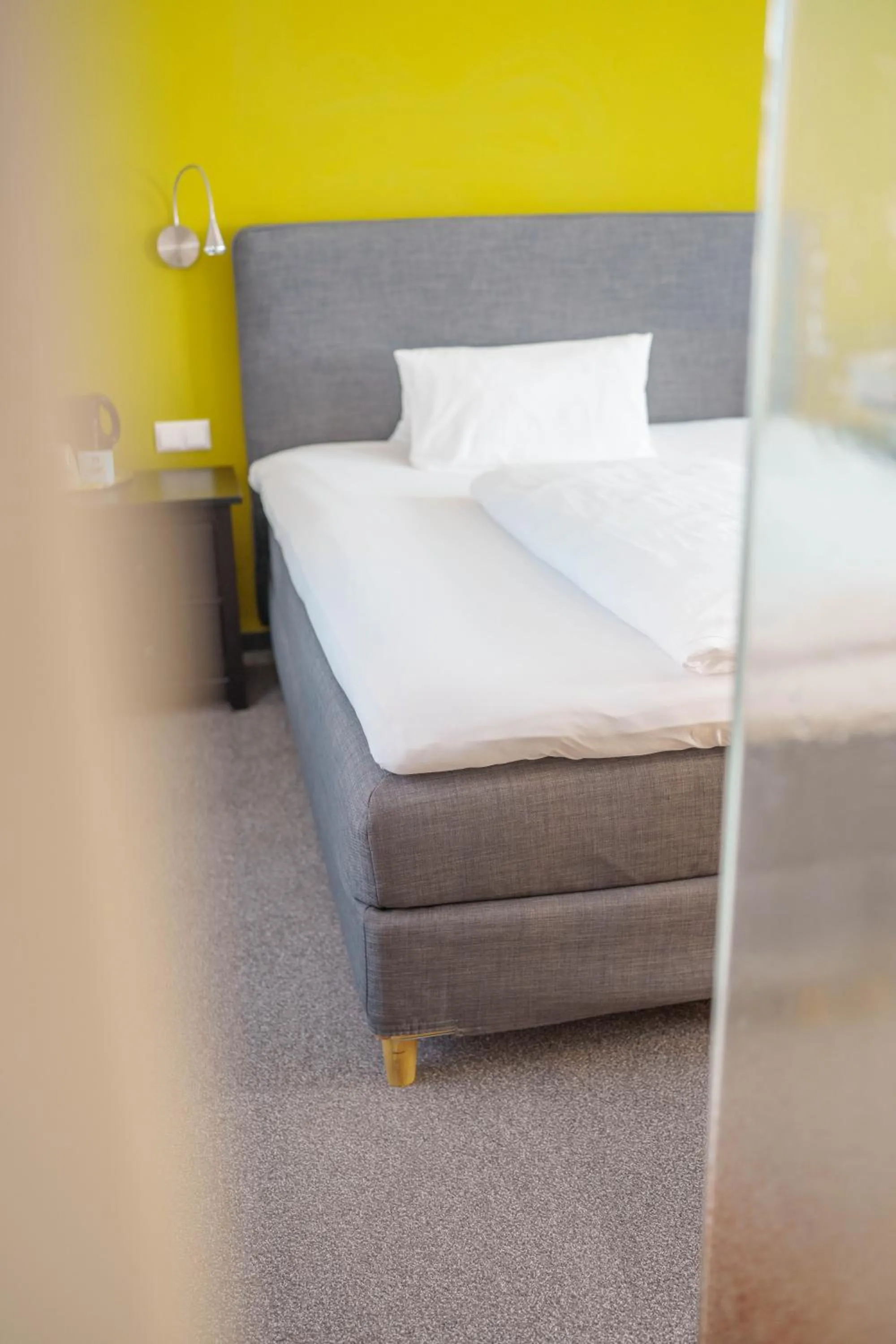 Bedroom, Bed in Altötting City Apartments