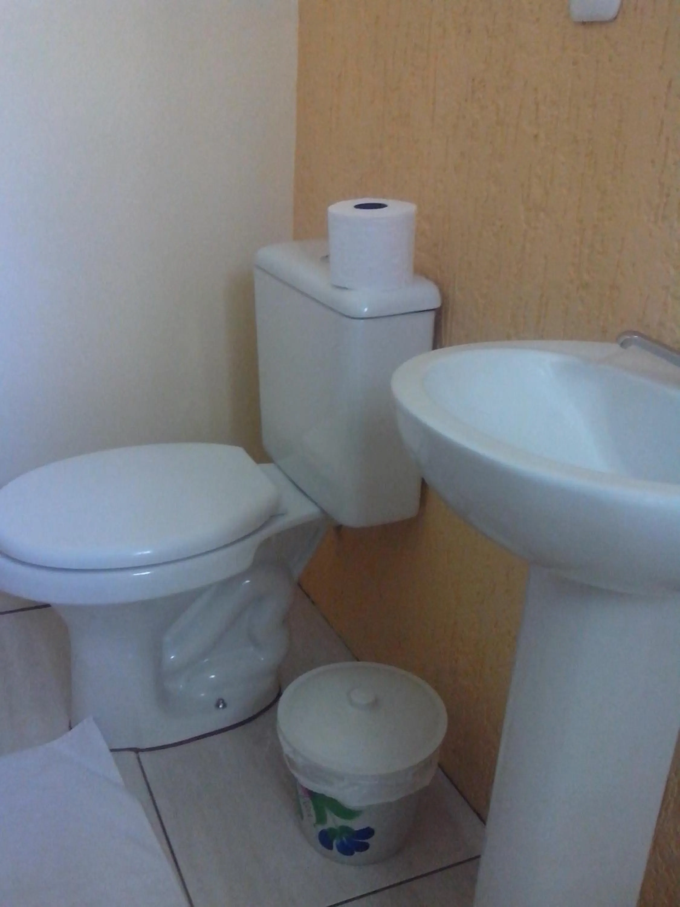 Bathroom in Pousada Recanto Alpino