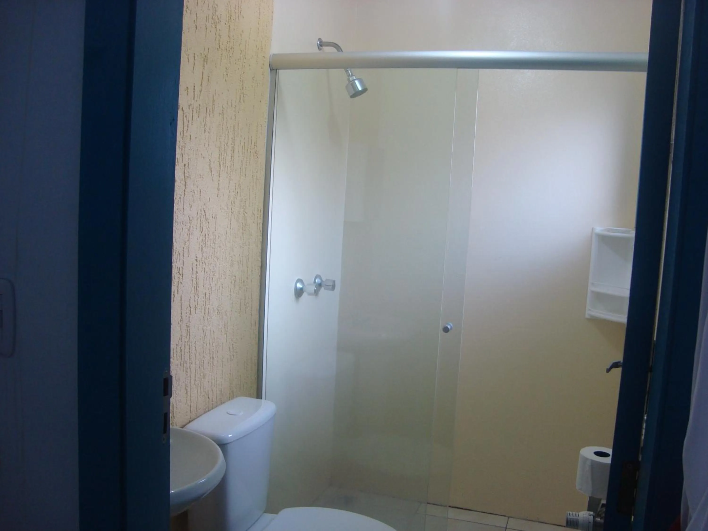 Shower in Pousada Recanto Alpino