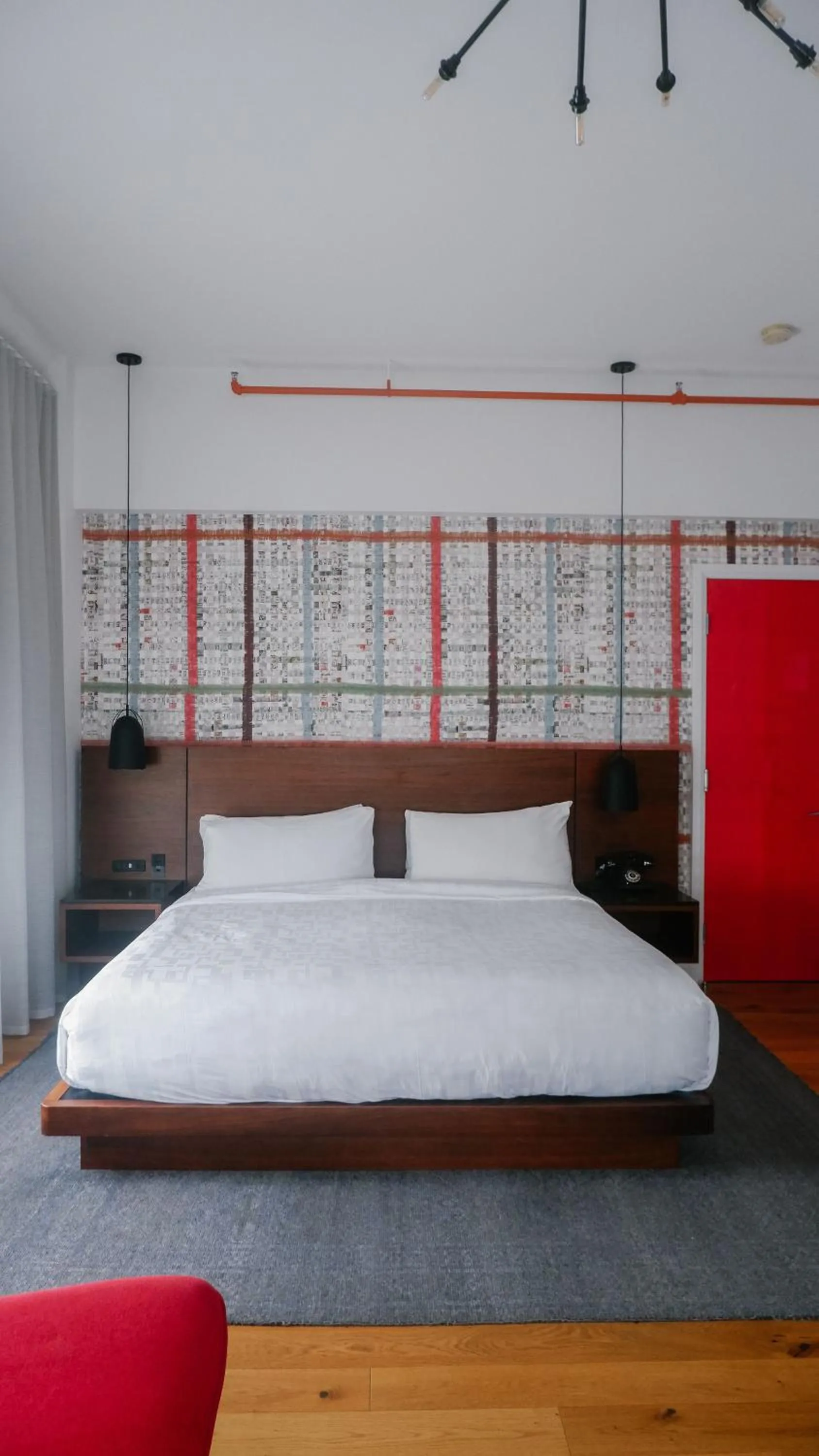 Bed in The Walper Hotel, part of JdV by Hyatt