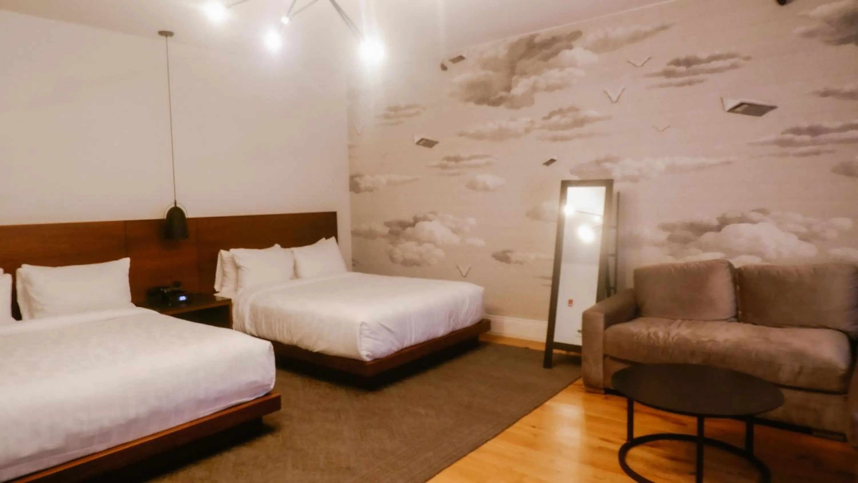 Bed in The Walper Hotel, part of JdV by Hyatt