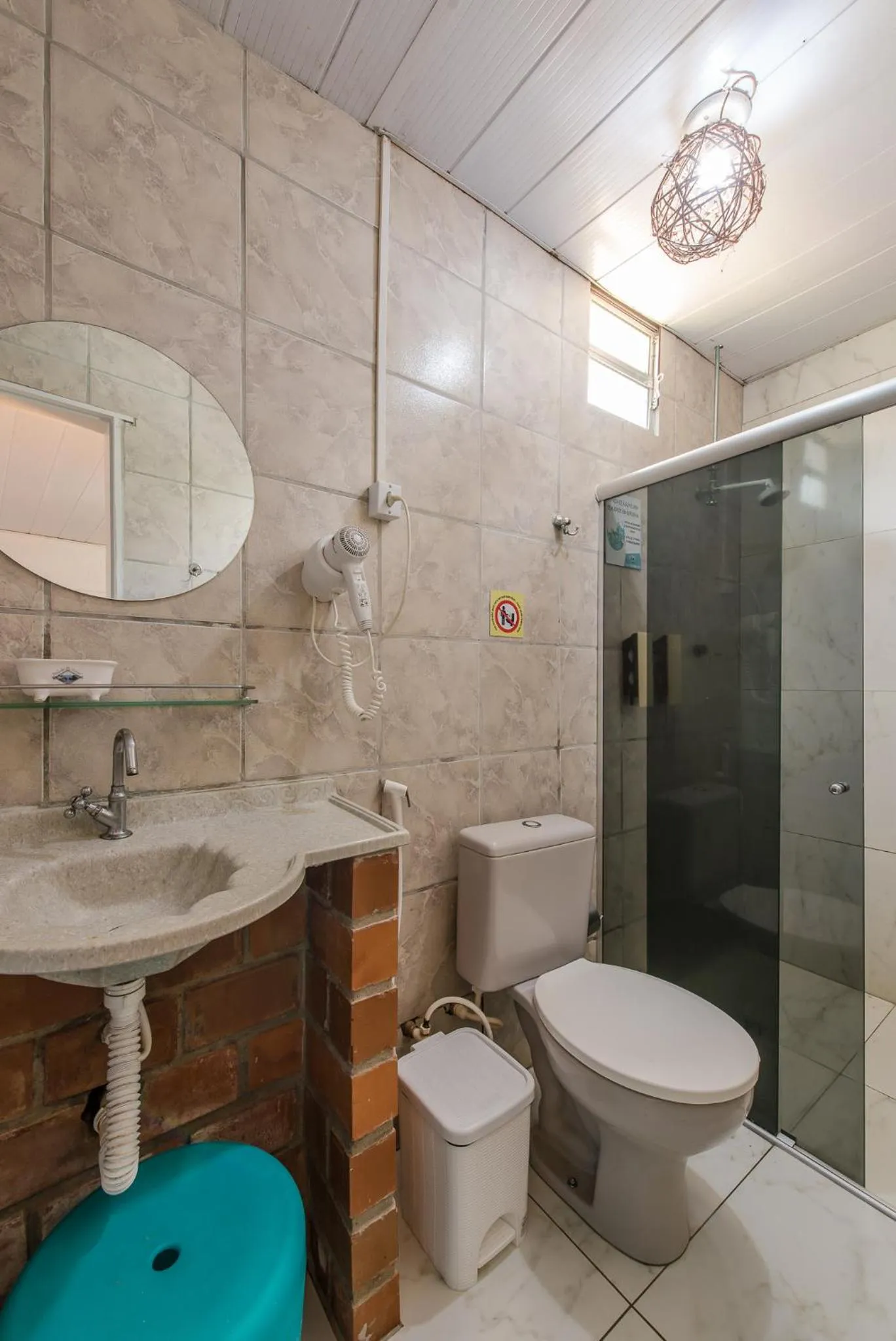 Bathroom in Pousada da Carmô