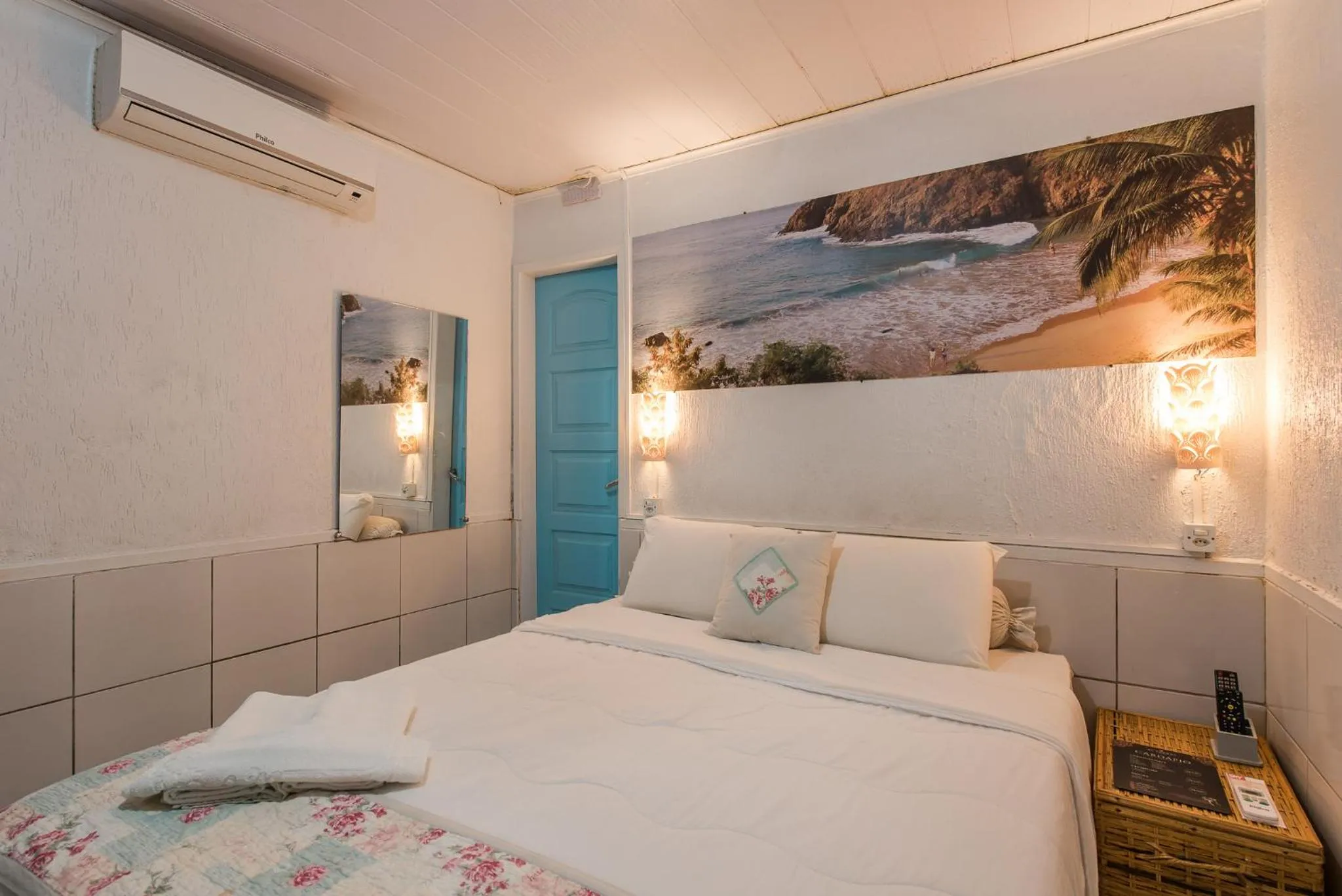 Bed in Pousada da Carmô