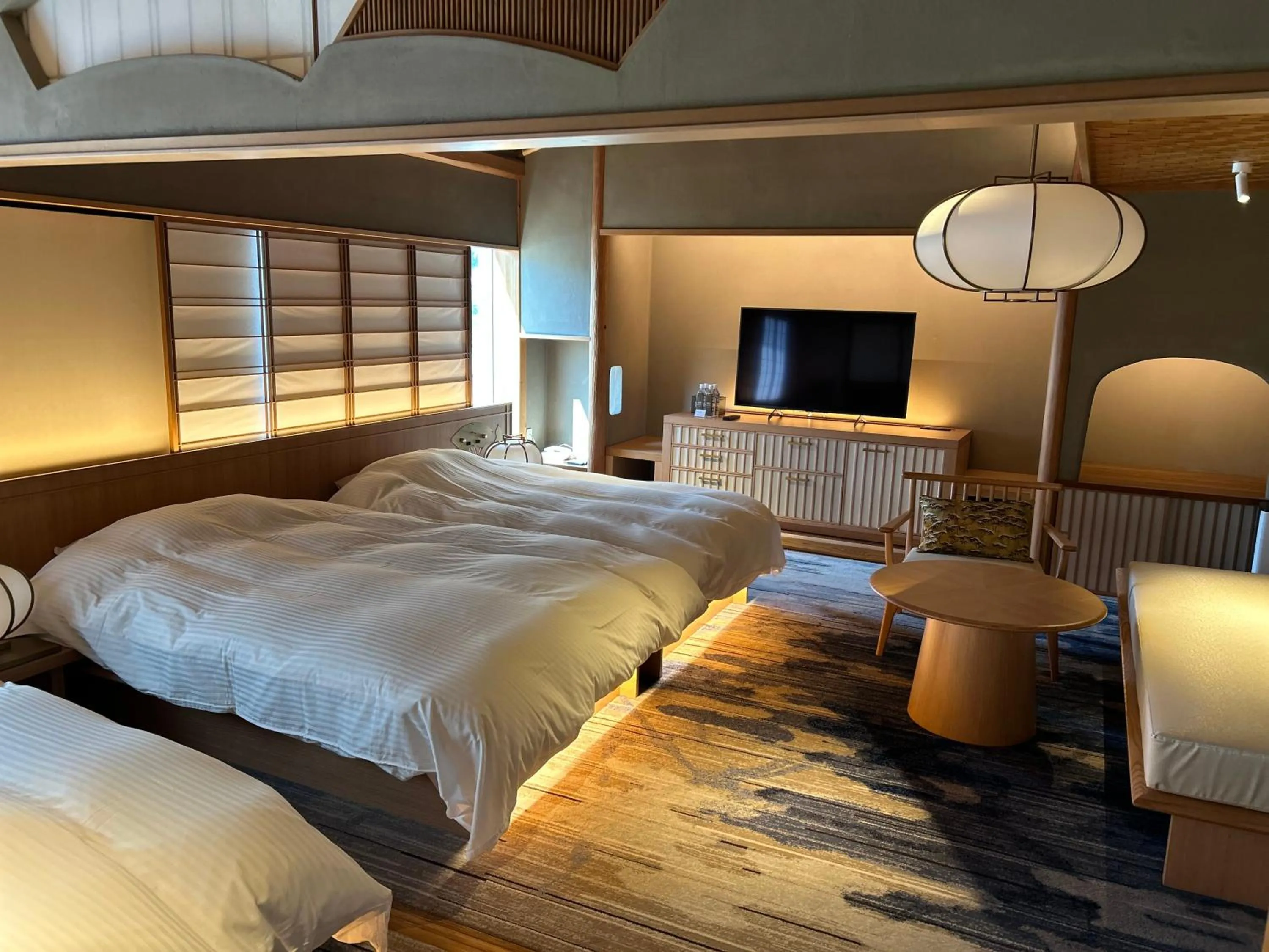 Bed in THE GLOBAL VIEW Nagasaki