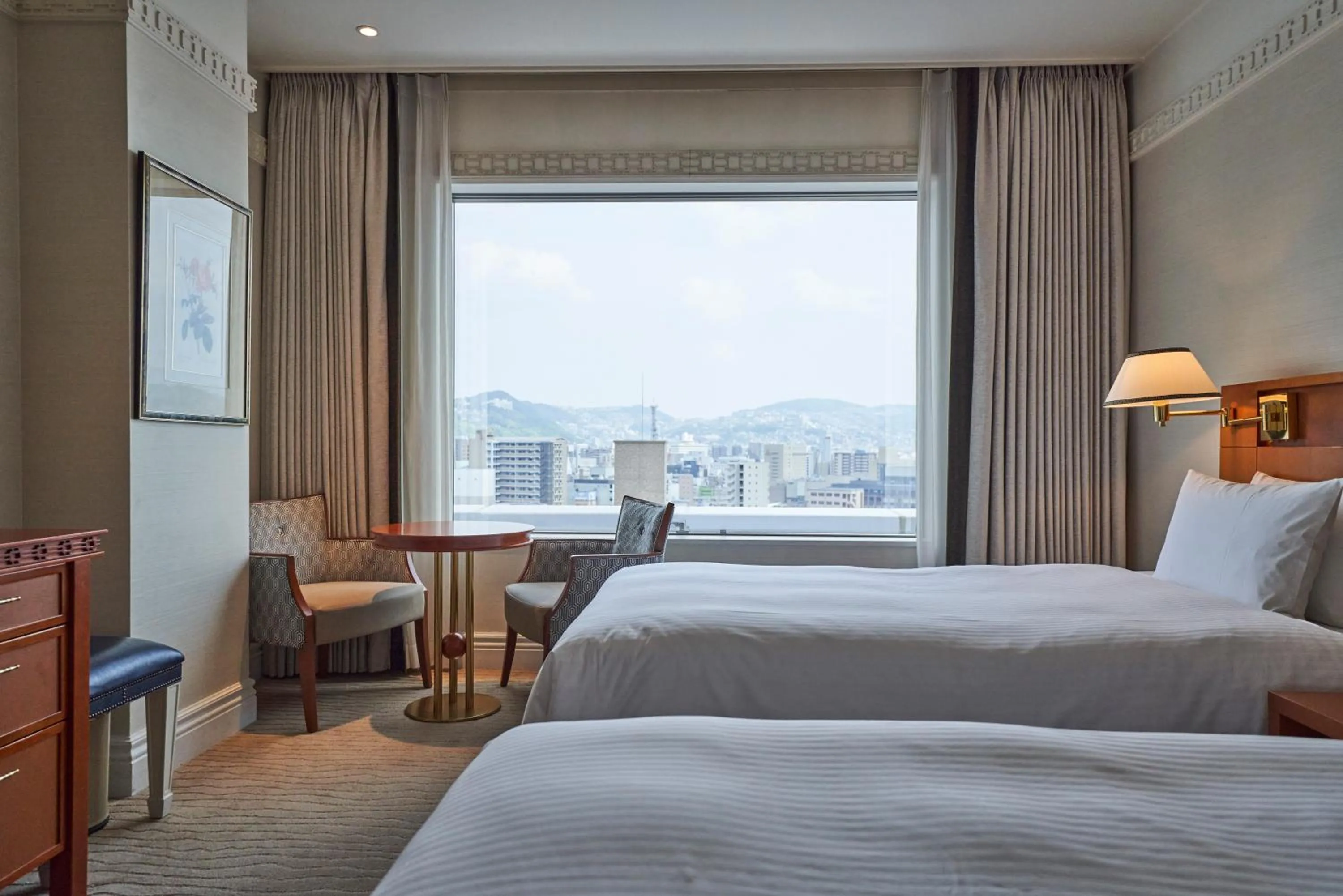 Bed in THE GLOBAL VIEW Nagasaki