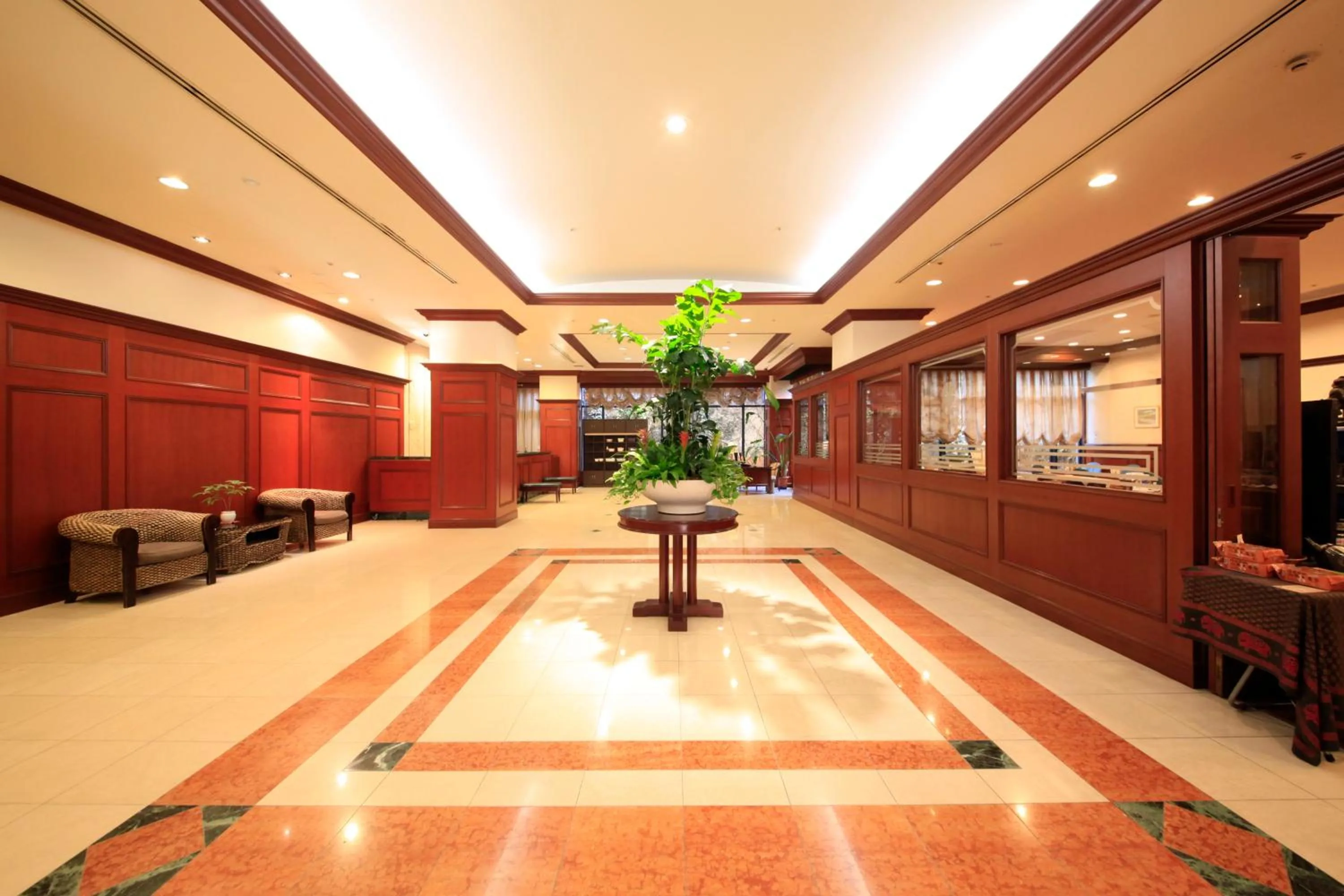 Lobby or reception in Quintessa Hotel Sasebo