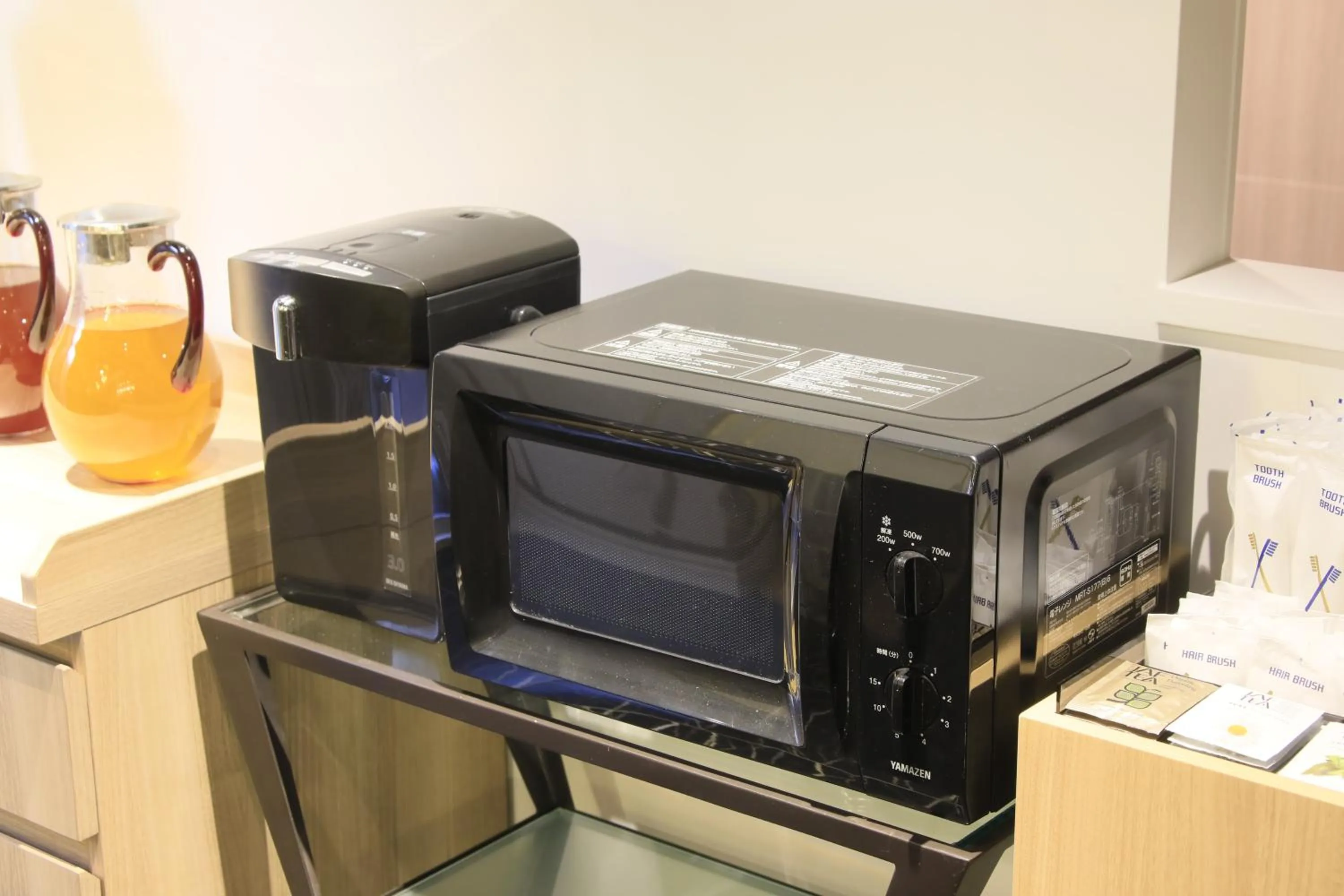 Kitchen or kitchenette in QuintessaHotel KagoshimaTenmonkan Relax&Sleep