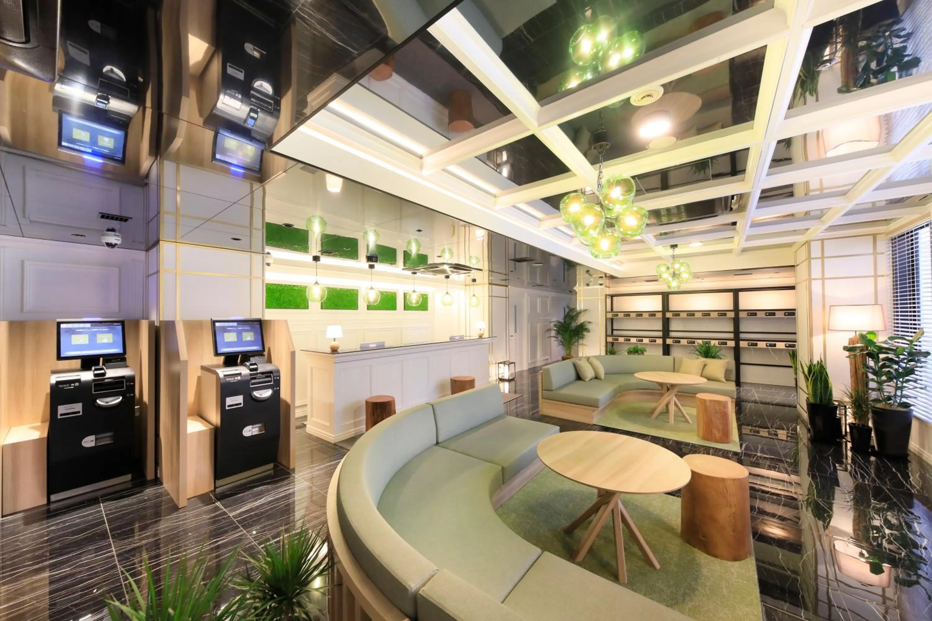 Lobby or reception in QuintessaHotel KagoshimaTenmonkan Relax&Sleep