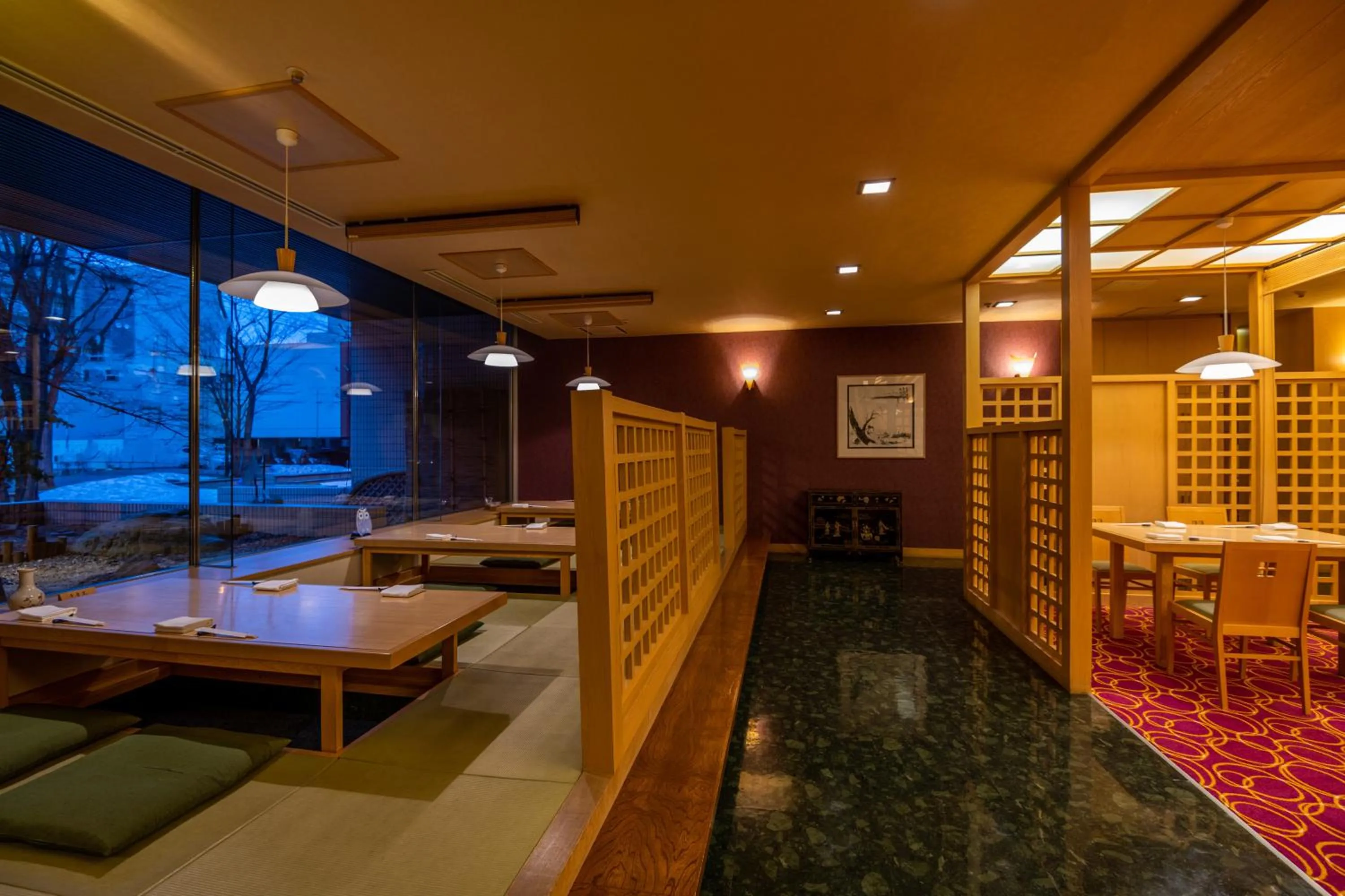 Restaurant/places to eat in Art Hotel Asahikawa