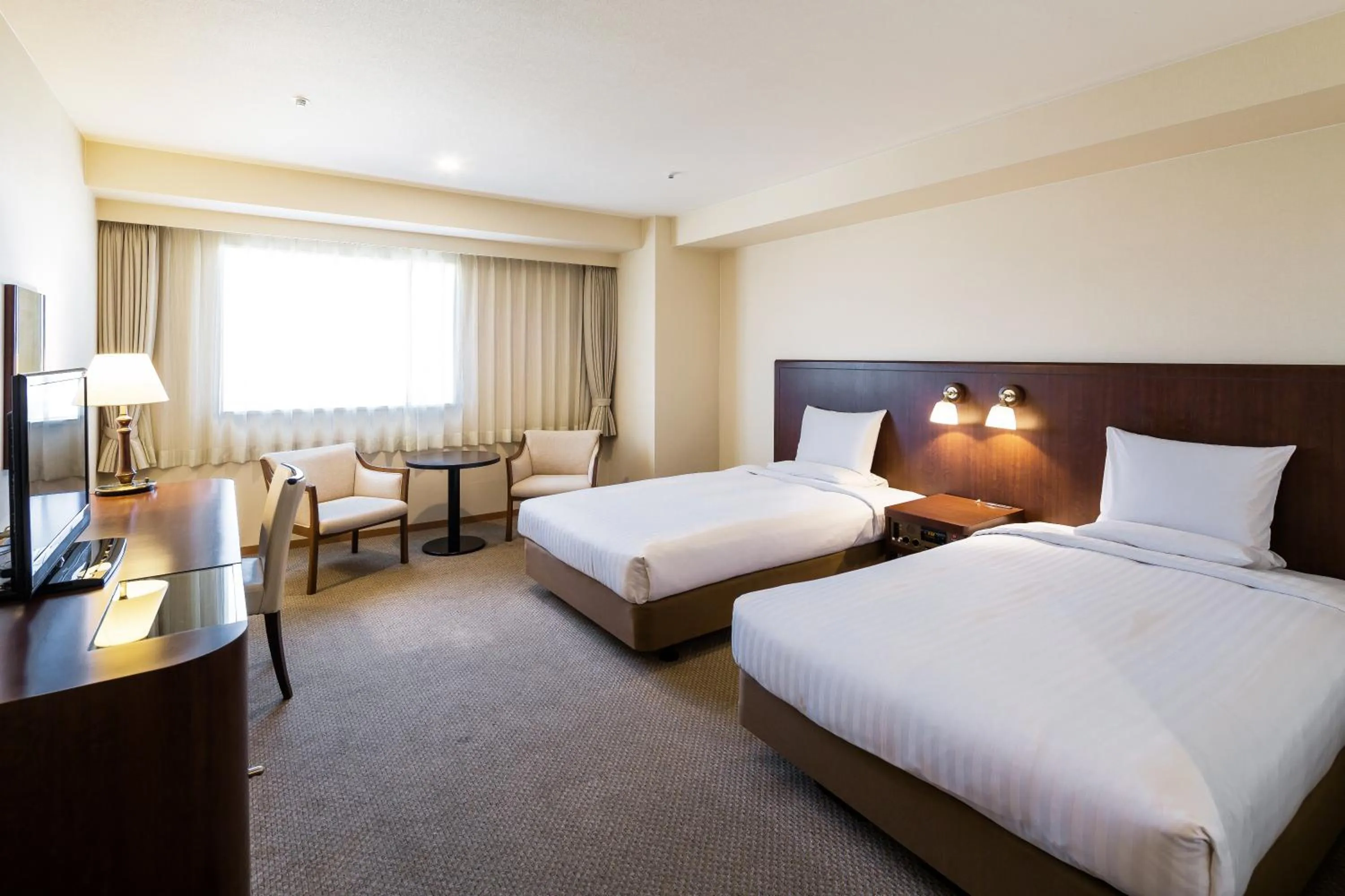 Photo of the whole room, Bed in Art Hotel Asahikawa