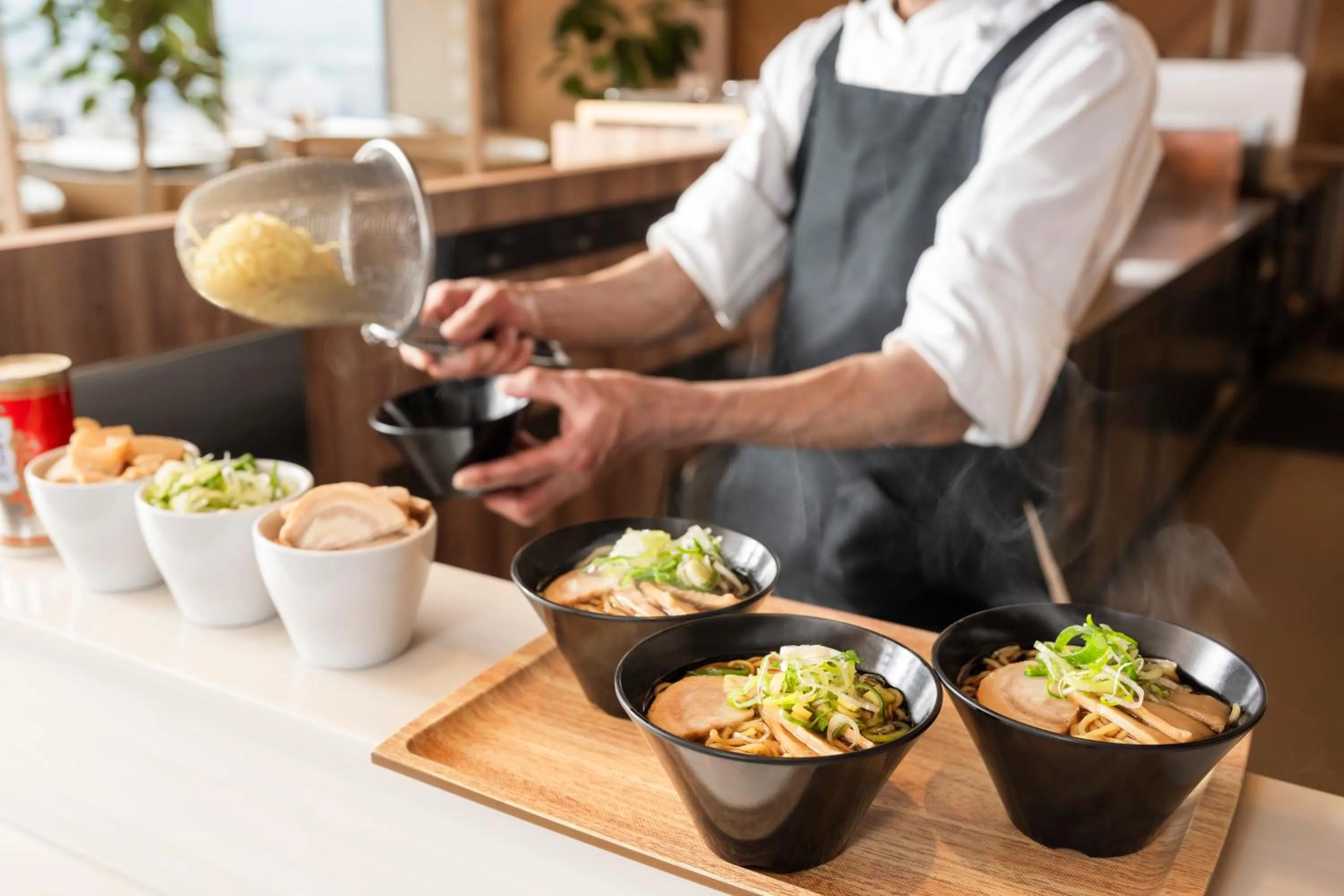 Breakfast in Art Hotel Asahikawa