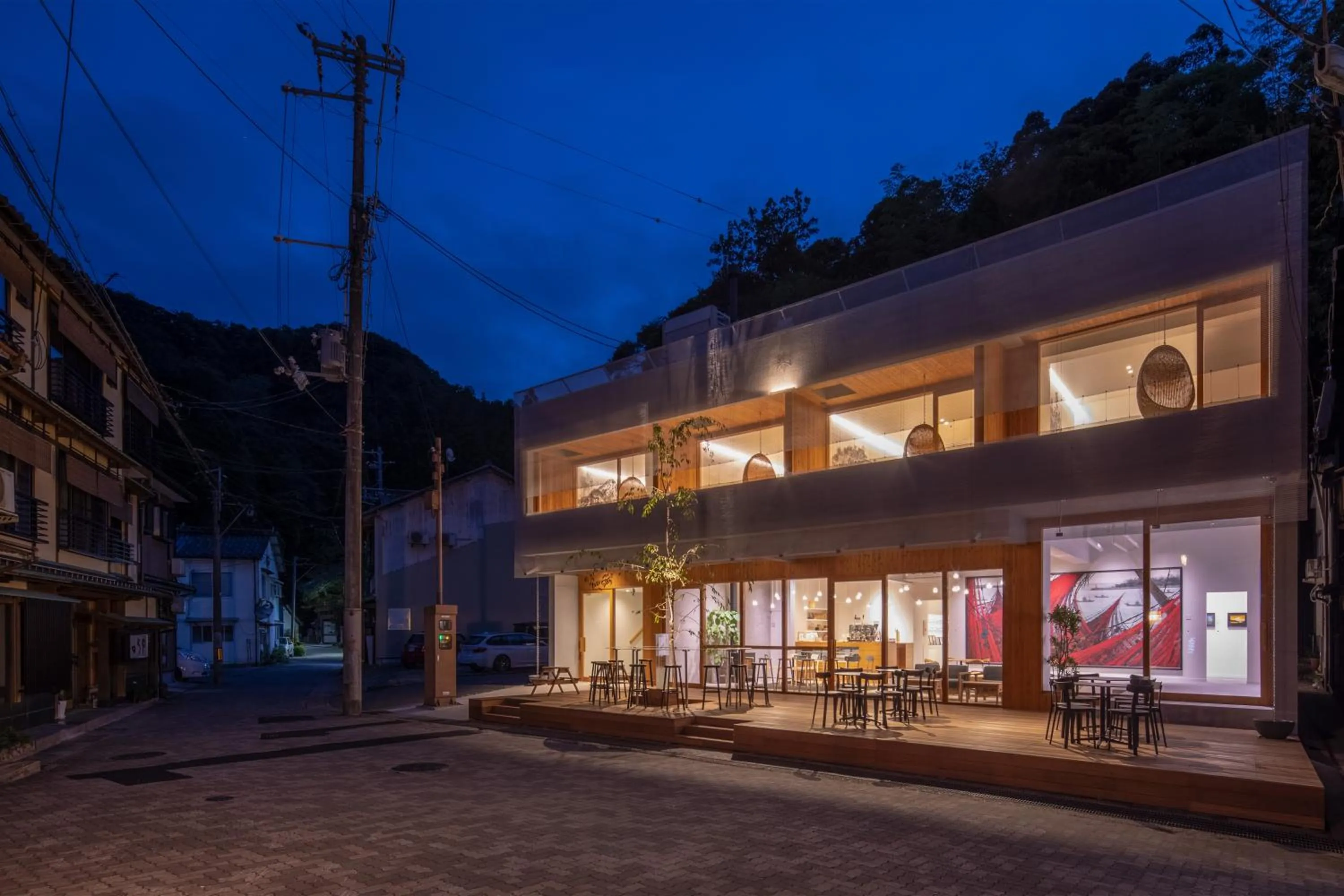 Property building in TSUCHIYA Kinosaki onsen