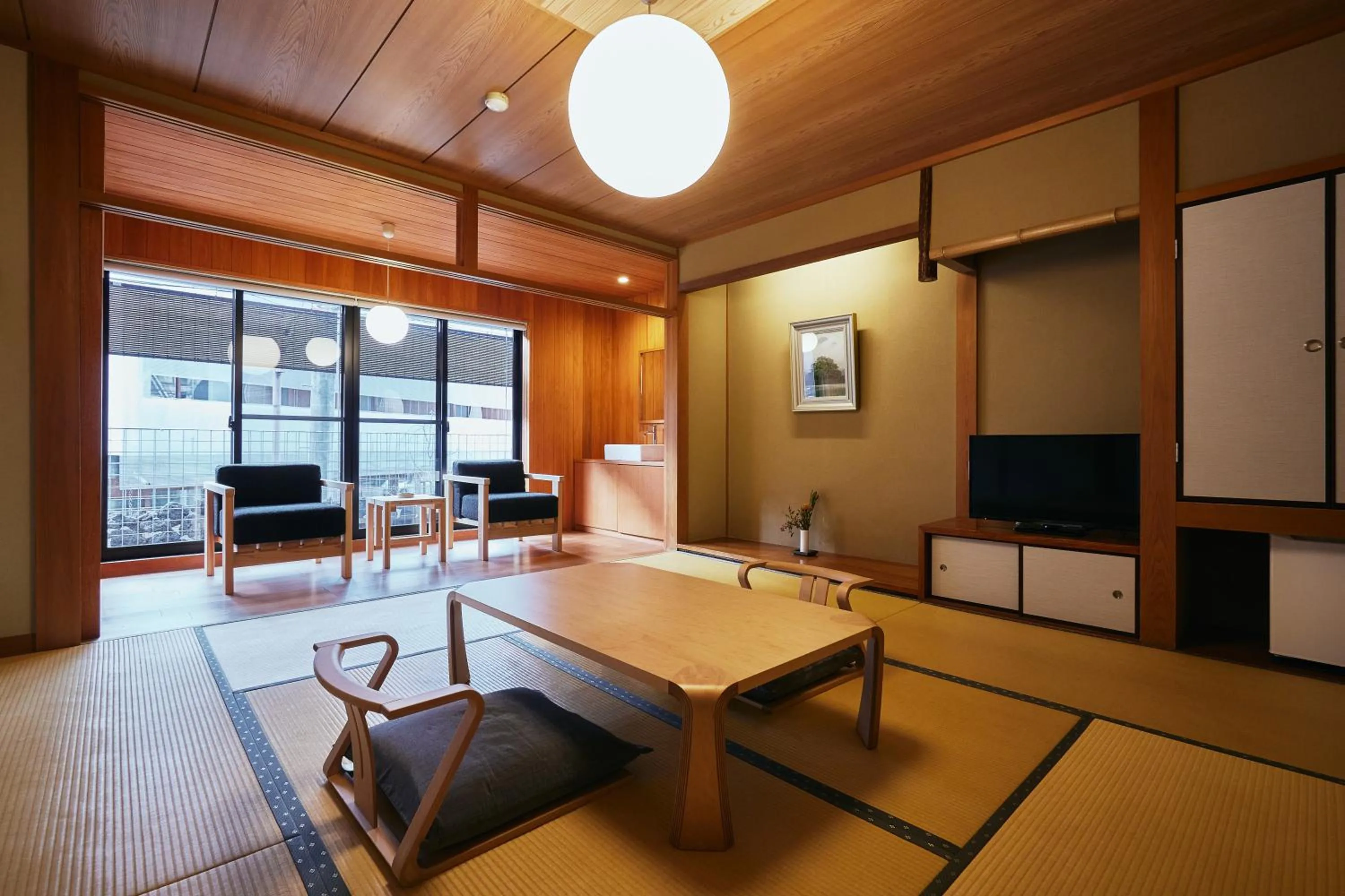 Communal lounge/ TV room in TSUCHIYA Kinosaki onsen