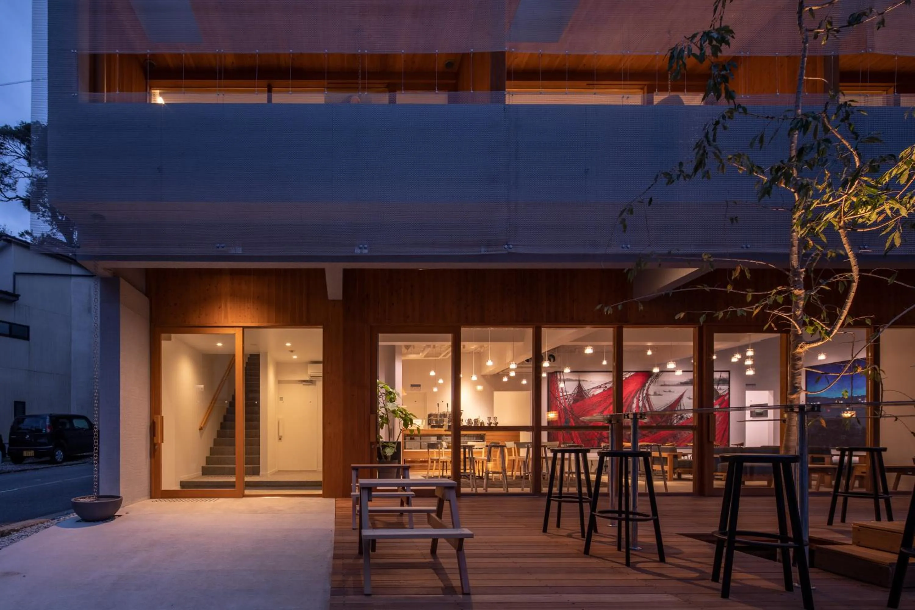 Property building in TSUCHIYA Kinosaki onsen