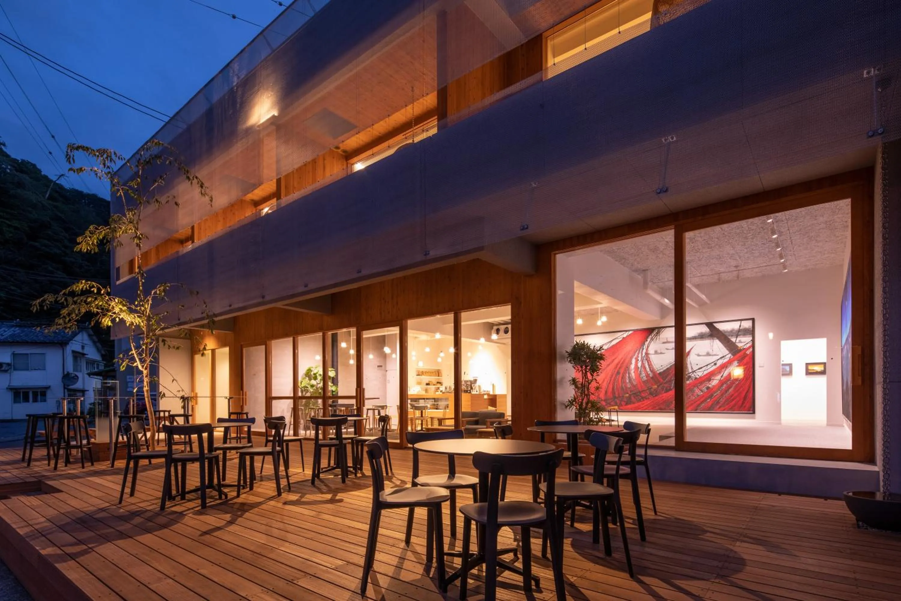 Property building in TSUCHIYA Kinosaki onsen