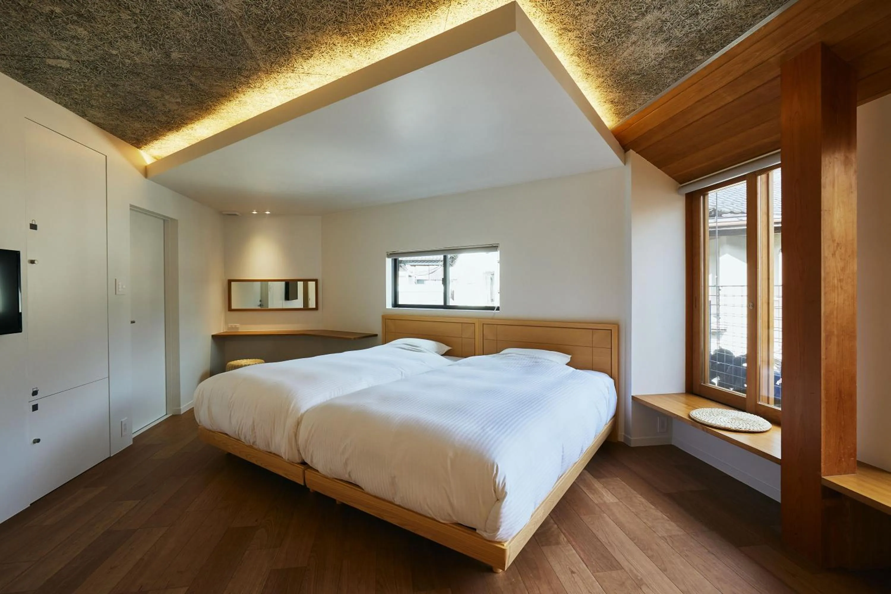 Bed in TSUCHIYA Kinosaki onsen