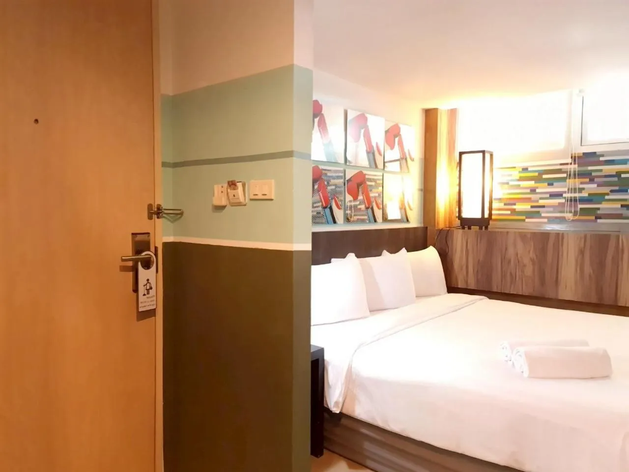 Bed in Somewhere to Escape - Hometel