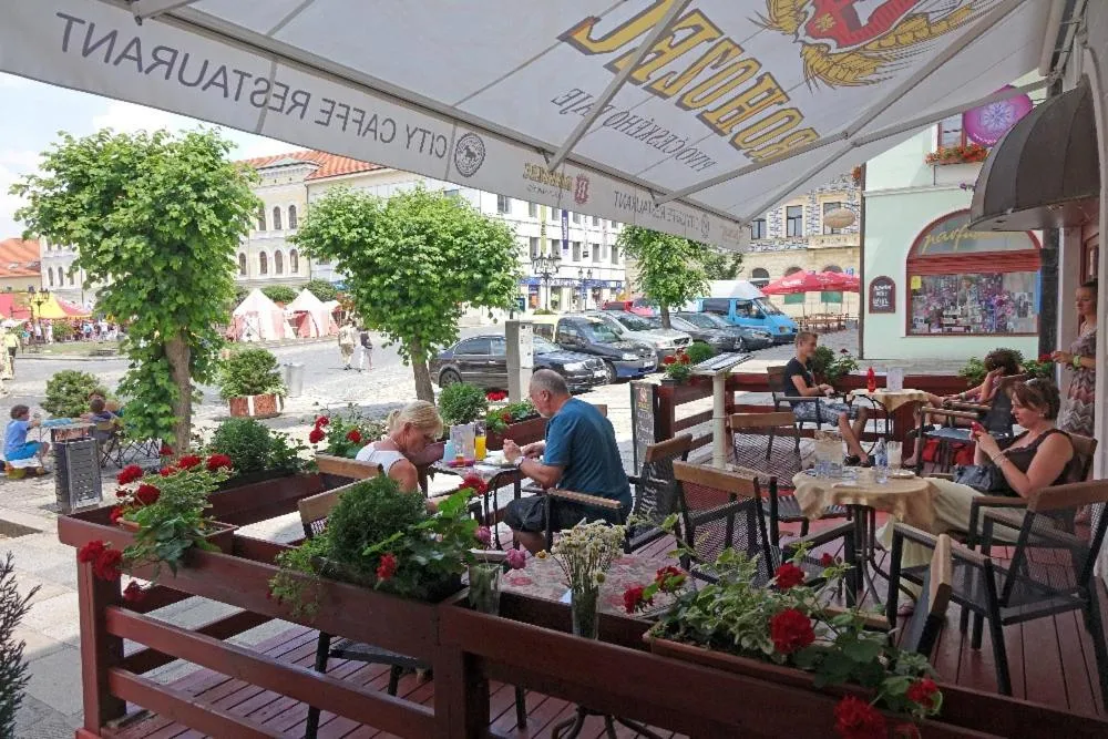 Facade/entrance in Hotel City Pisek