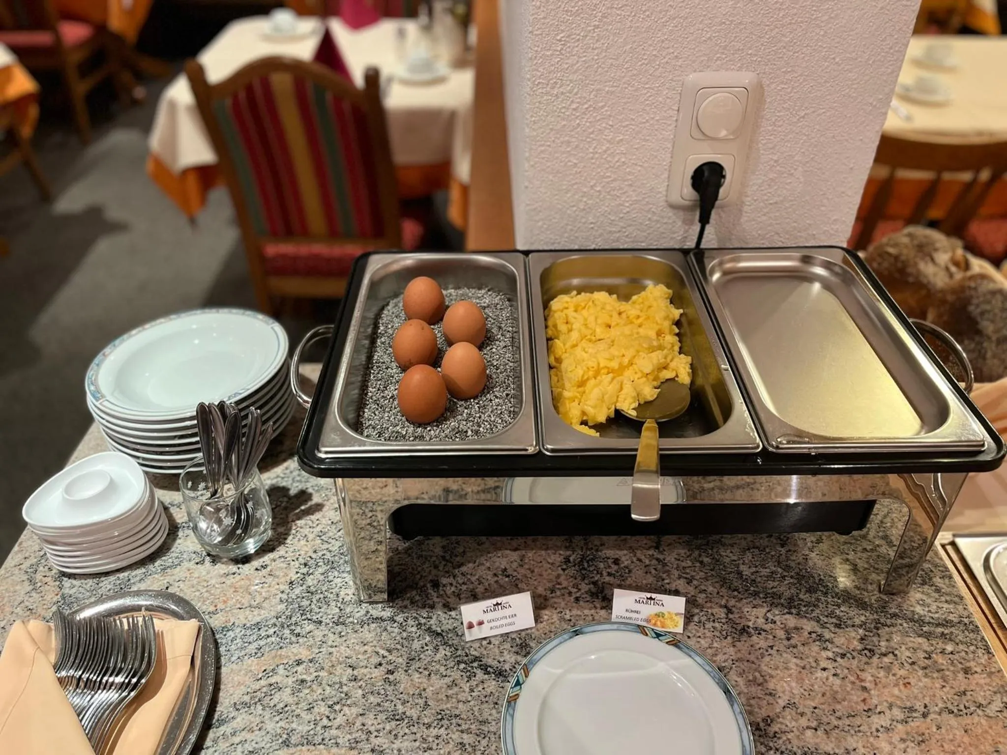 Breakfast in Hotel Garni Martina