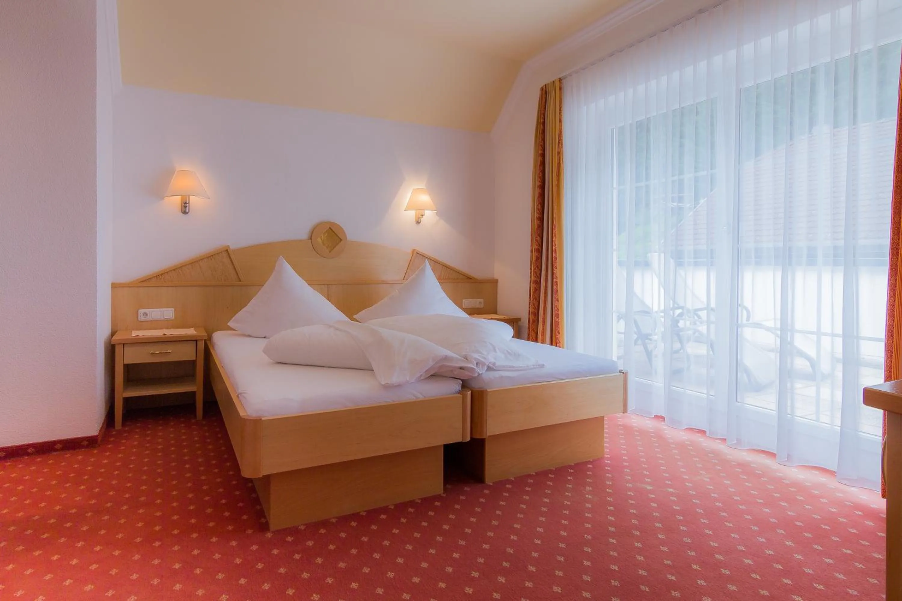 Bedroom, Bed in Hotel Garni Martina