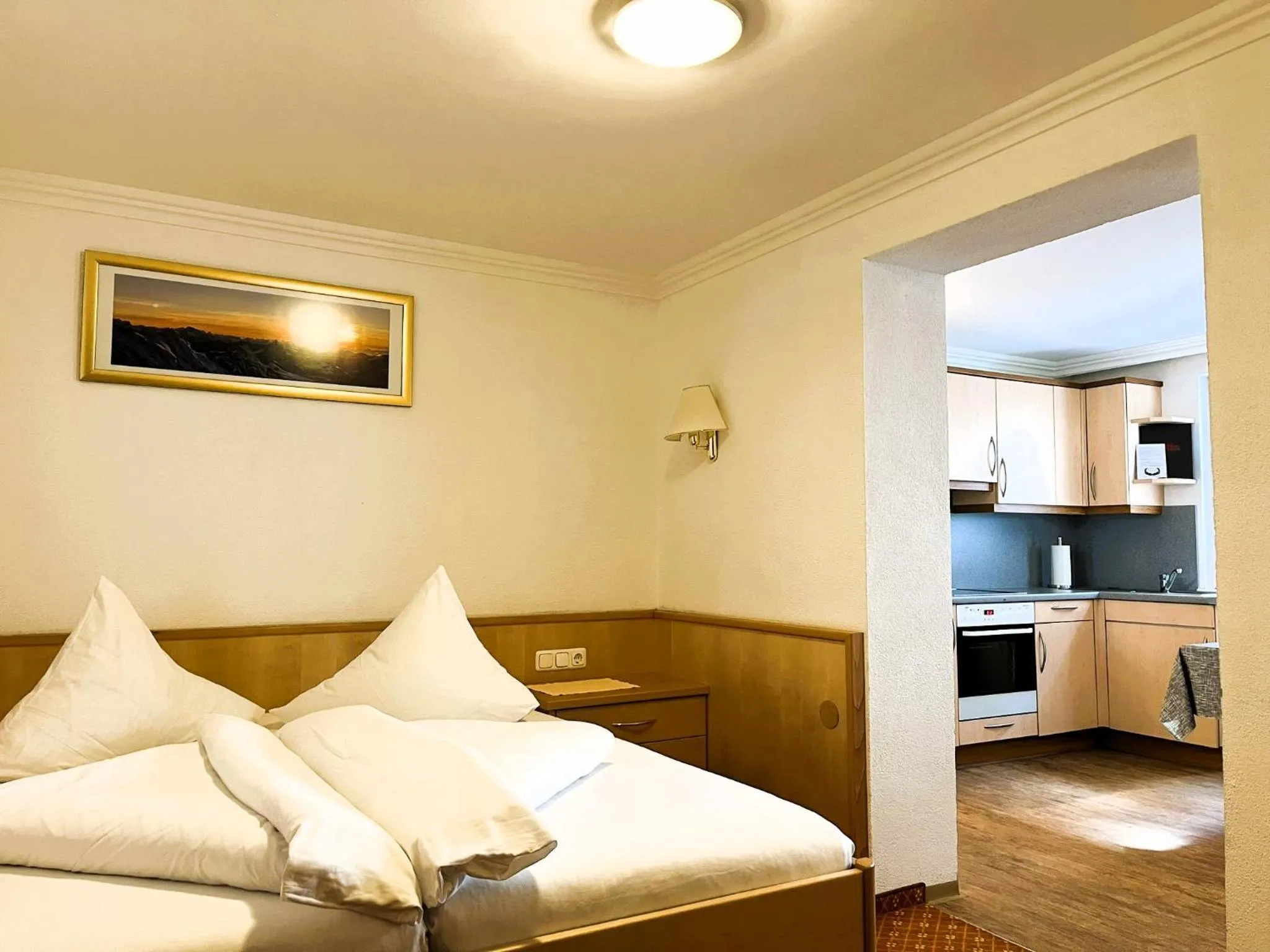 Bed in Hotel Garni Martina