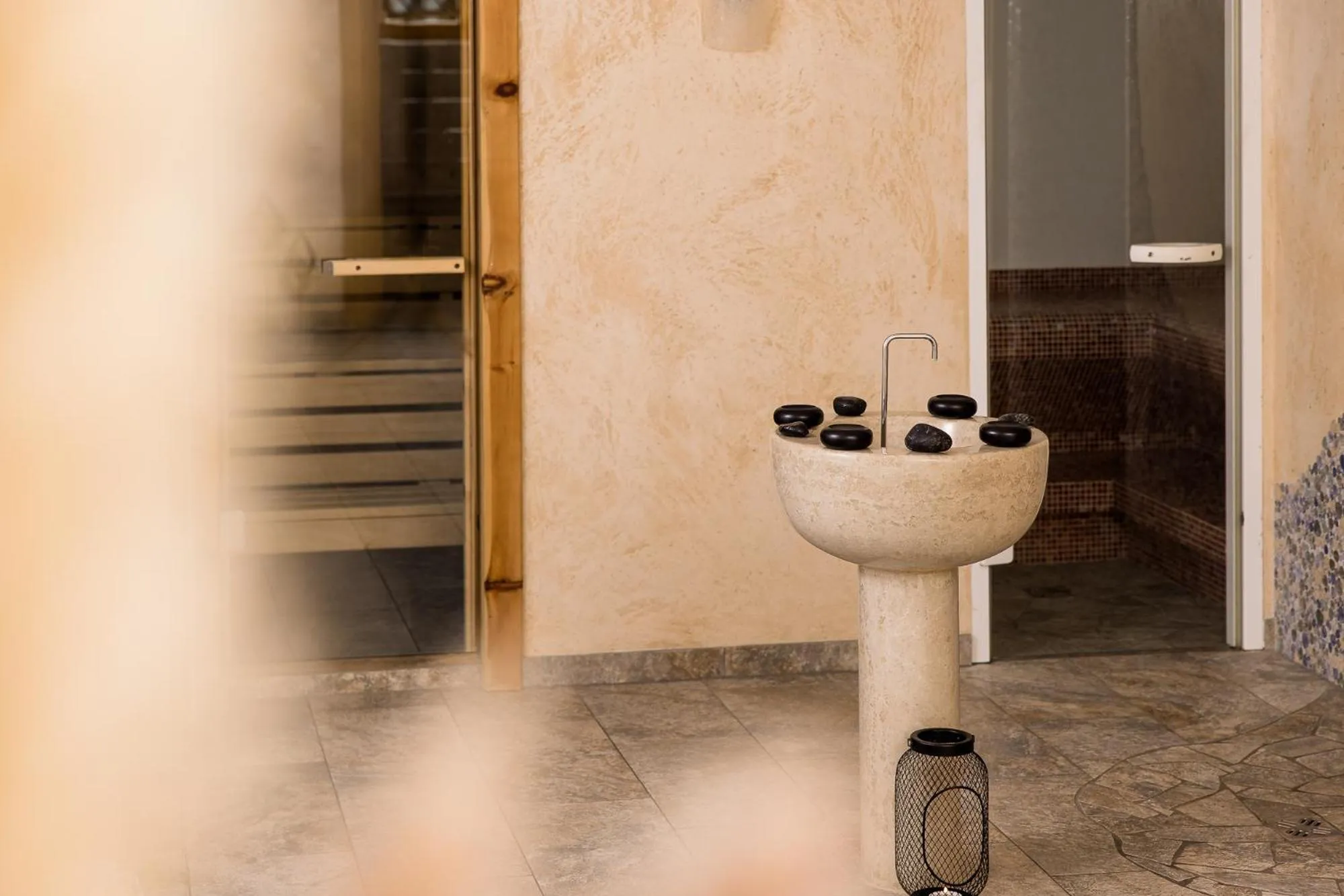 Sauna in Hotel Langeck