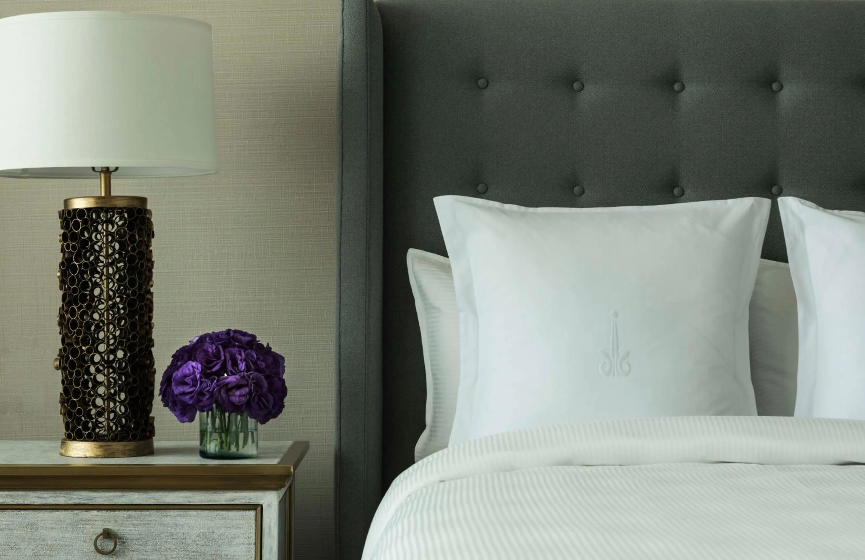 Bed in Marquis SkySuites