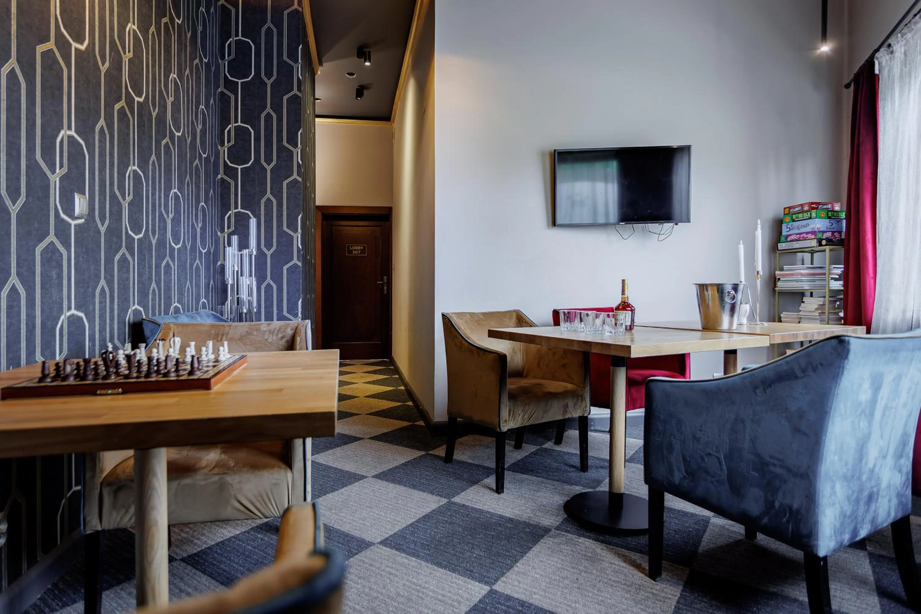 Lounge or bar in Hotel Cristal Park