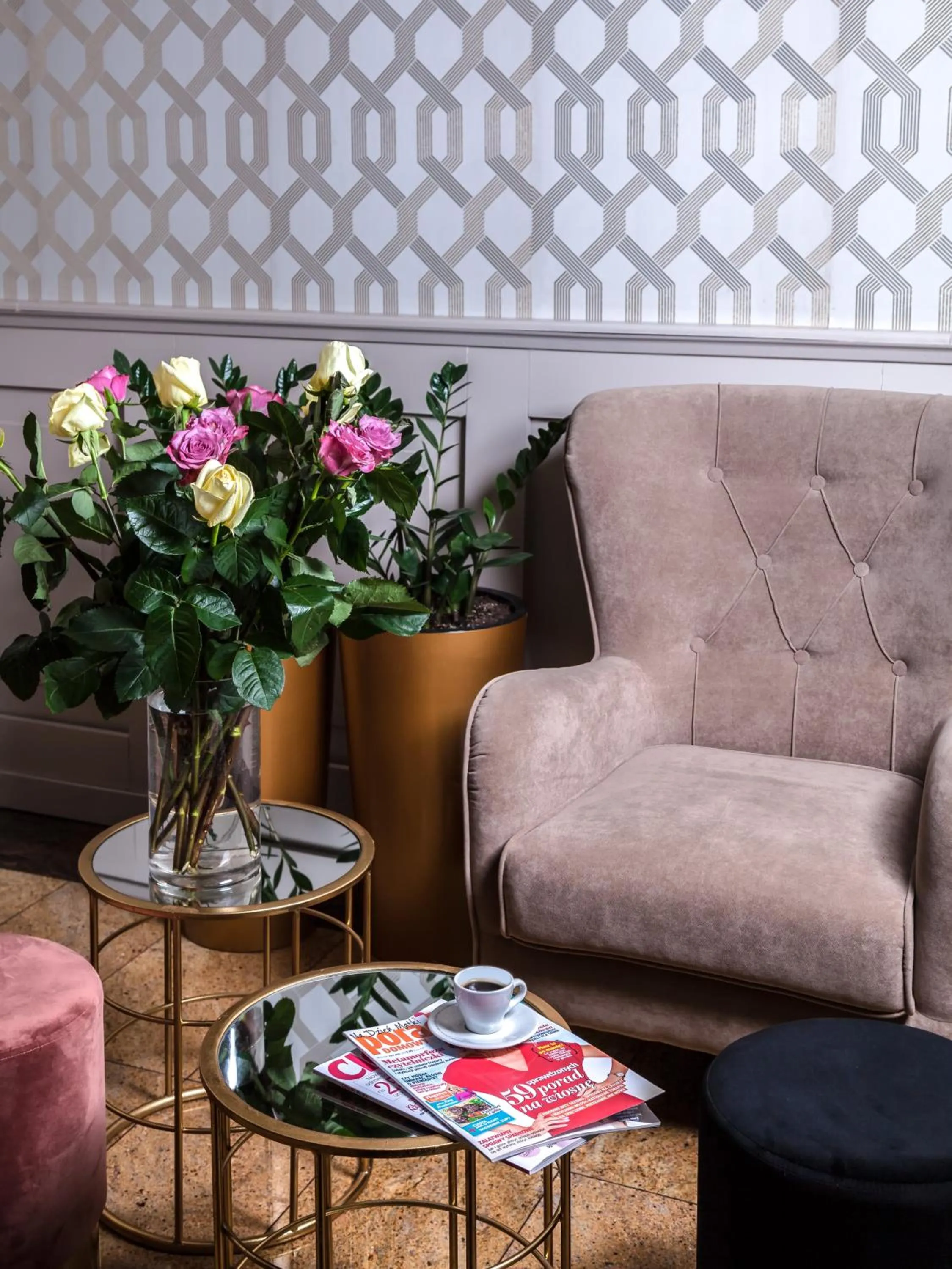 Lobby or reception in Hotel Cristal Park