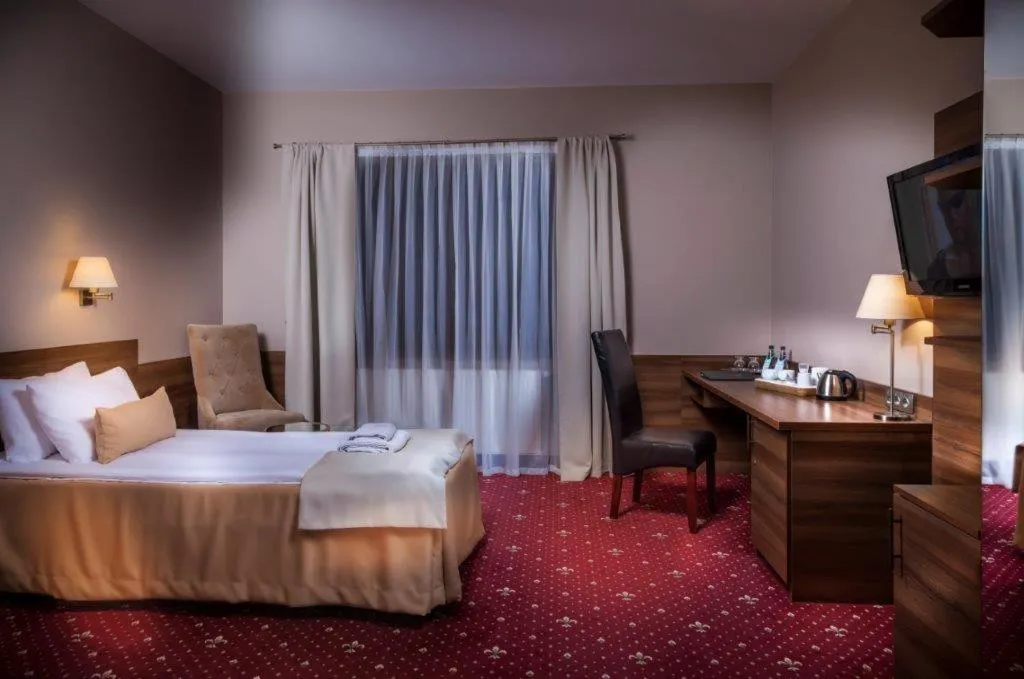 Bed in Hotel Cristal Park