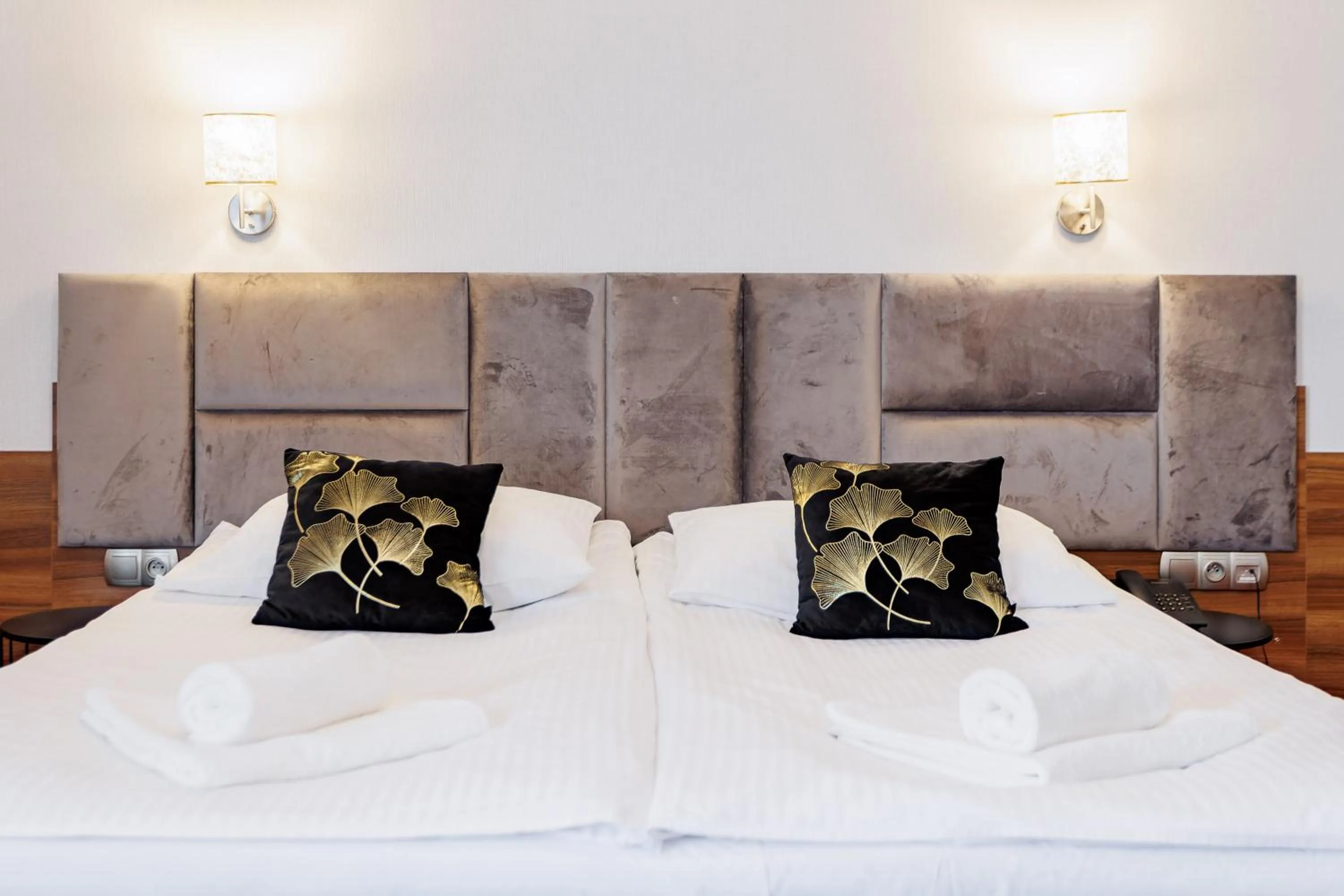 Bed in Hotel Cristal Park